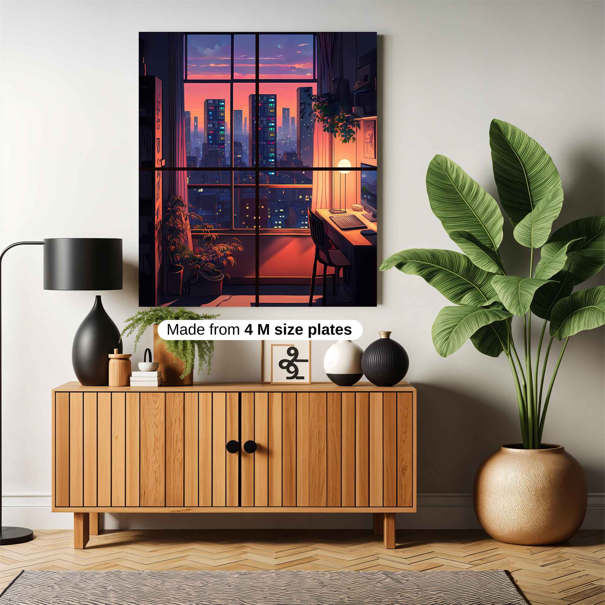 City Serenity Safe Wall Magnetic / M