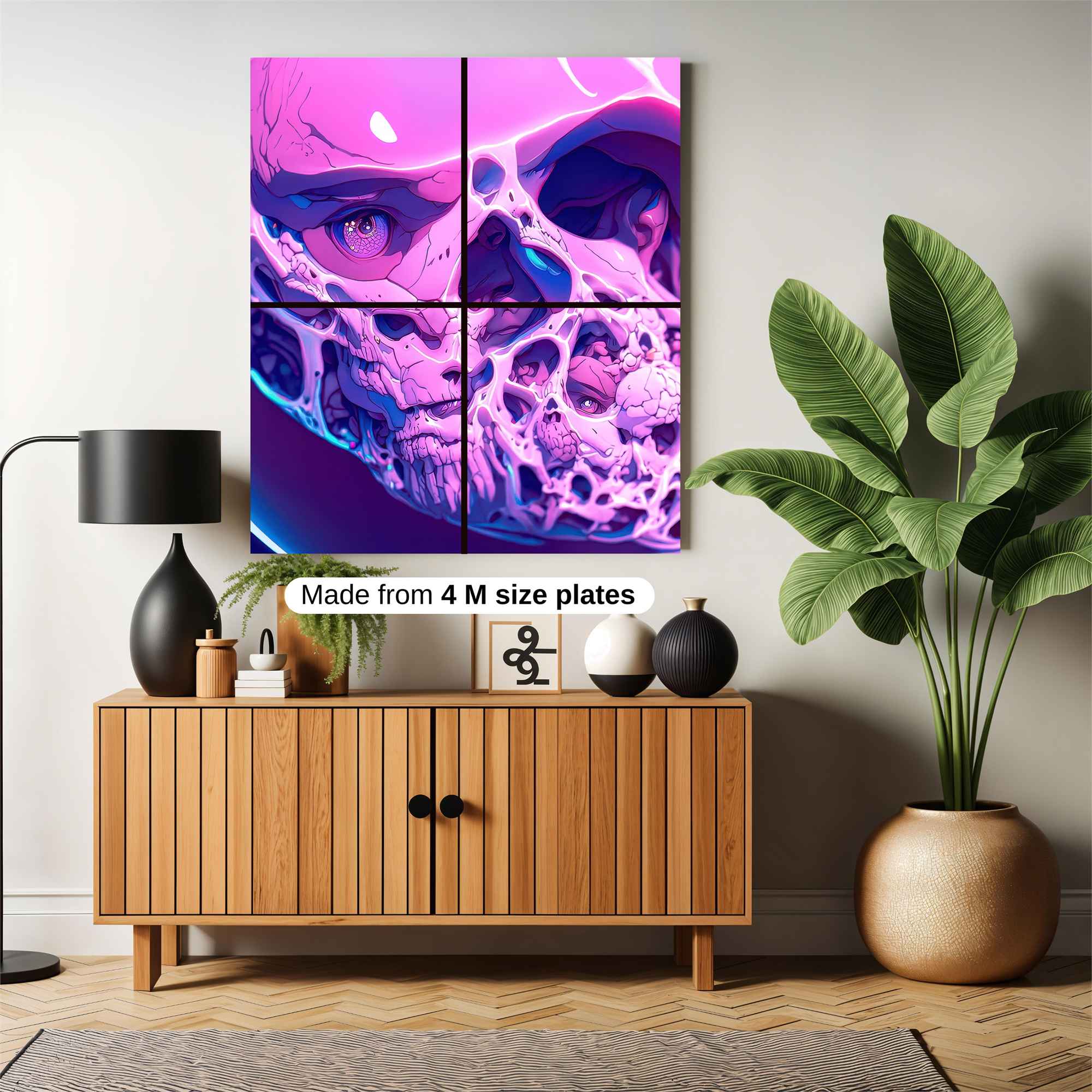 Skull Dream Safe Wall Magnetic / M