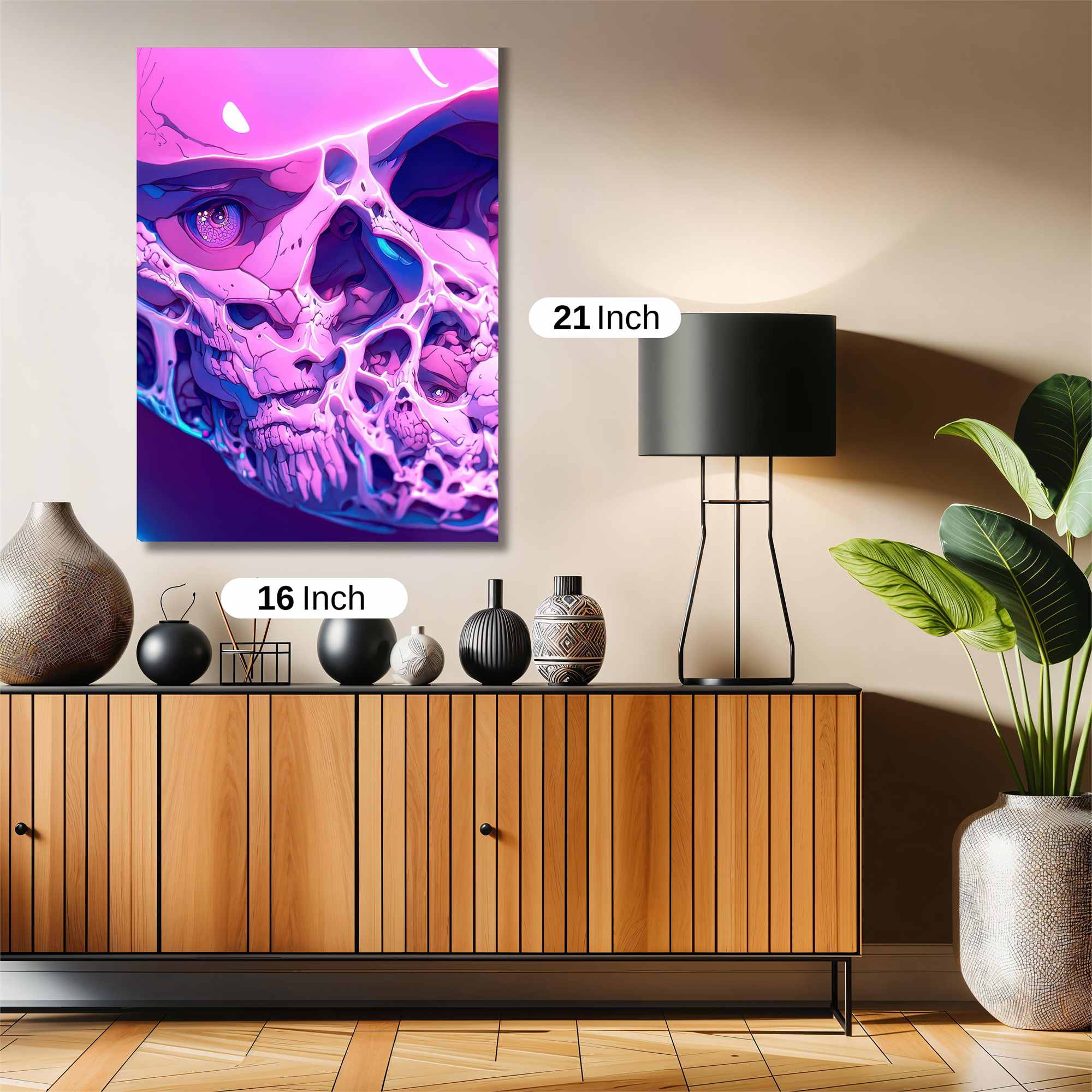 Skull Dream Safe Wall Magnetic / M