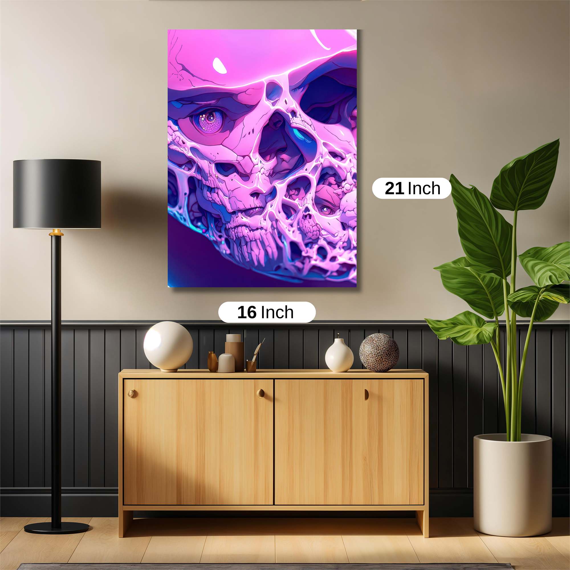 Skull Dream Safe Wall Magnetic / M