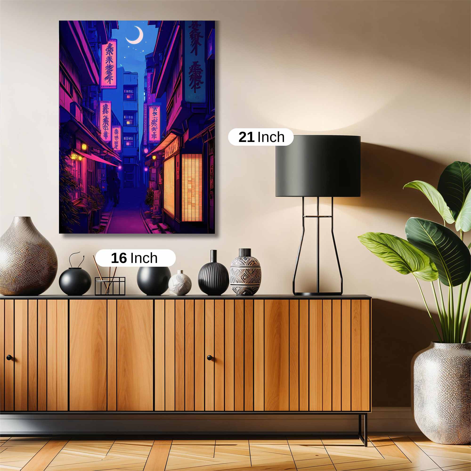 Neon Serenity Safe Wall Magnetic / M