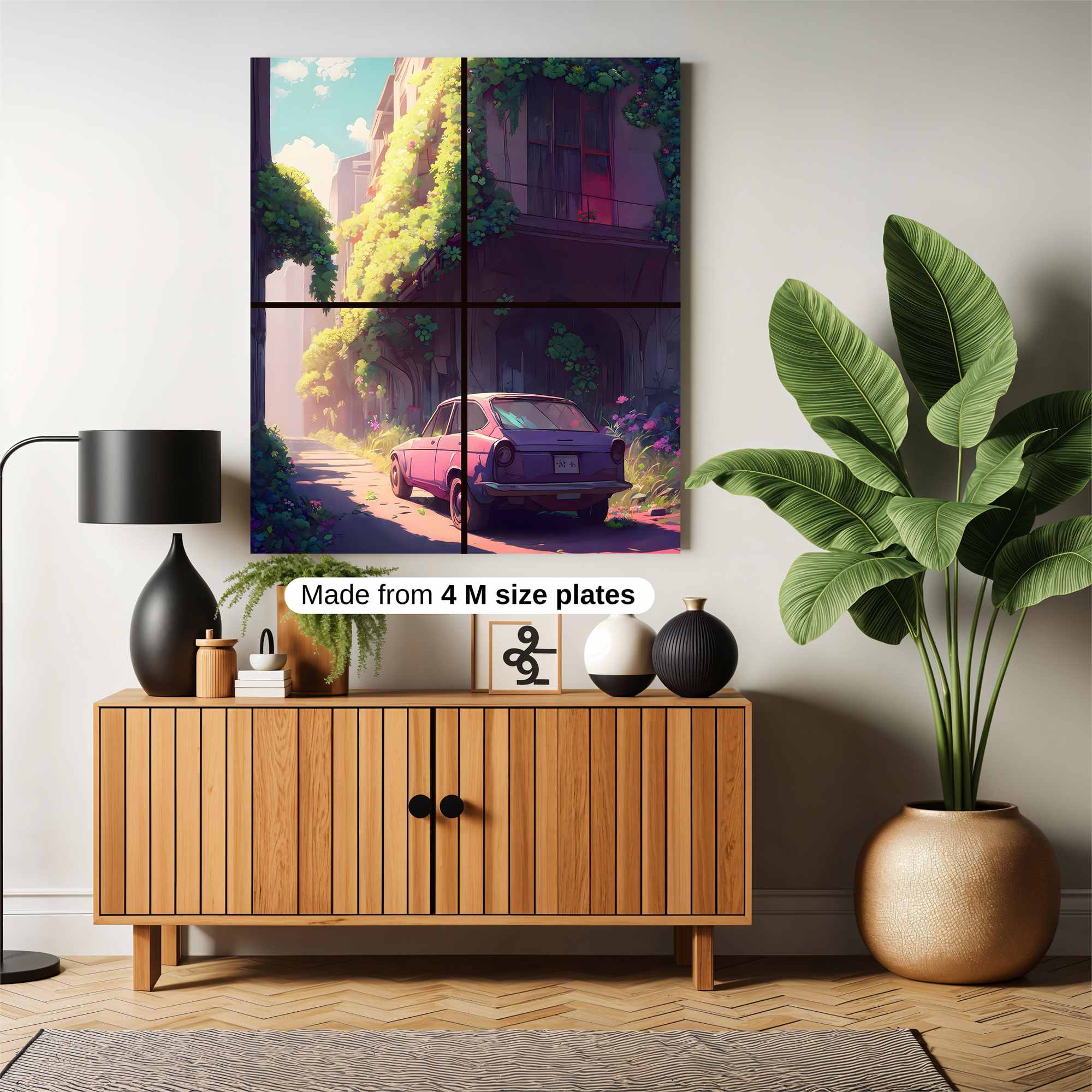 Violet Serenity Safe Wall Magnetic / M