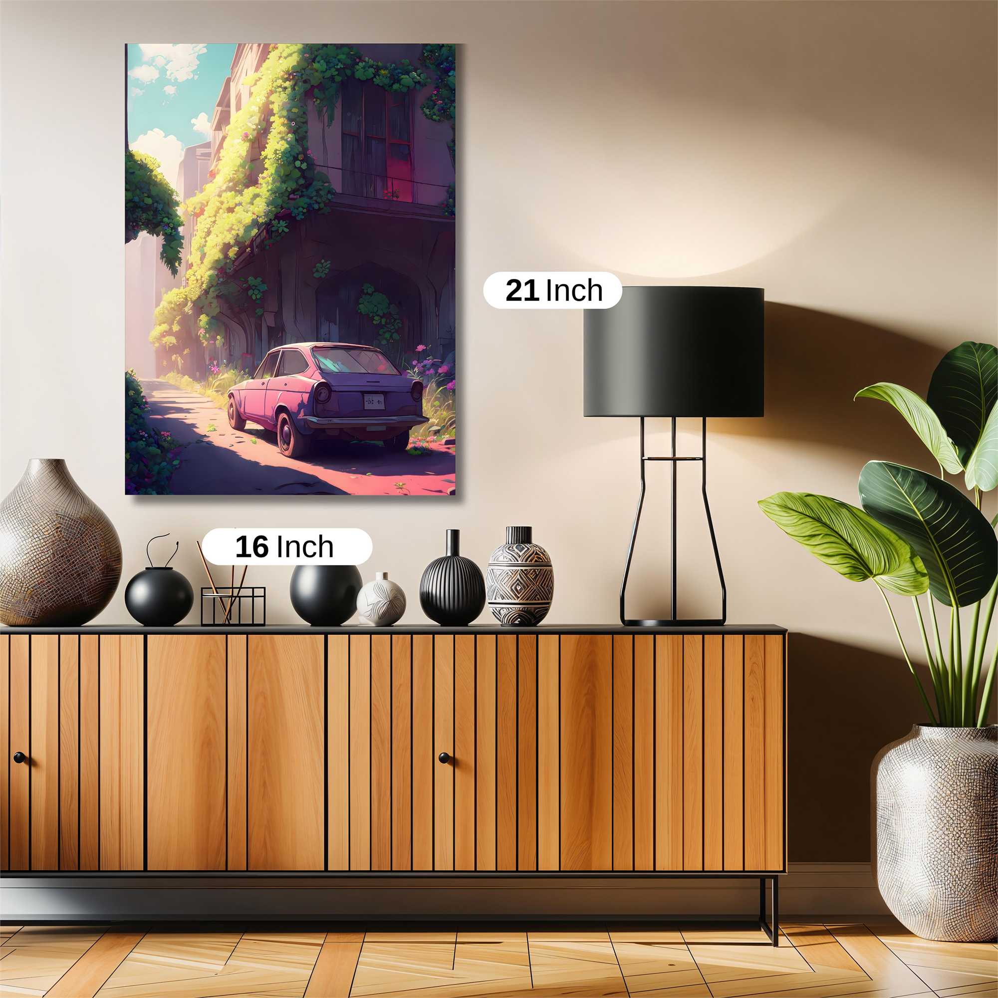 Violet Serenity Safe Wall Magnetic / M