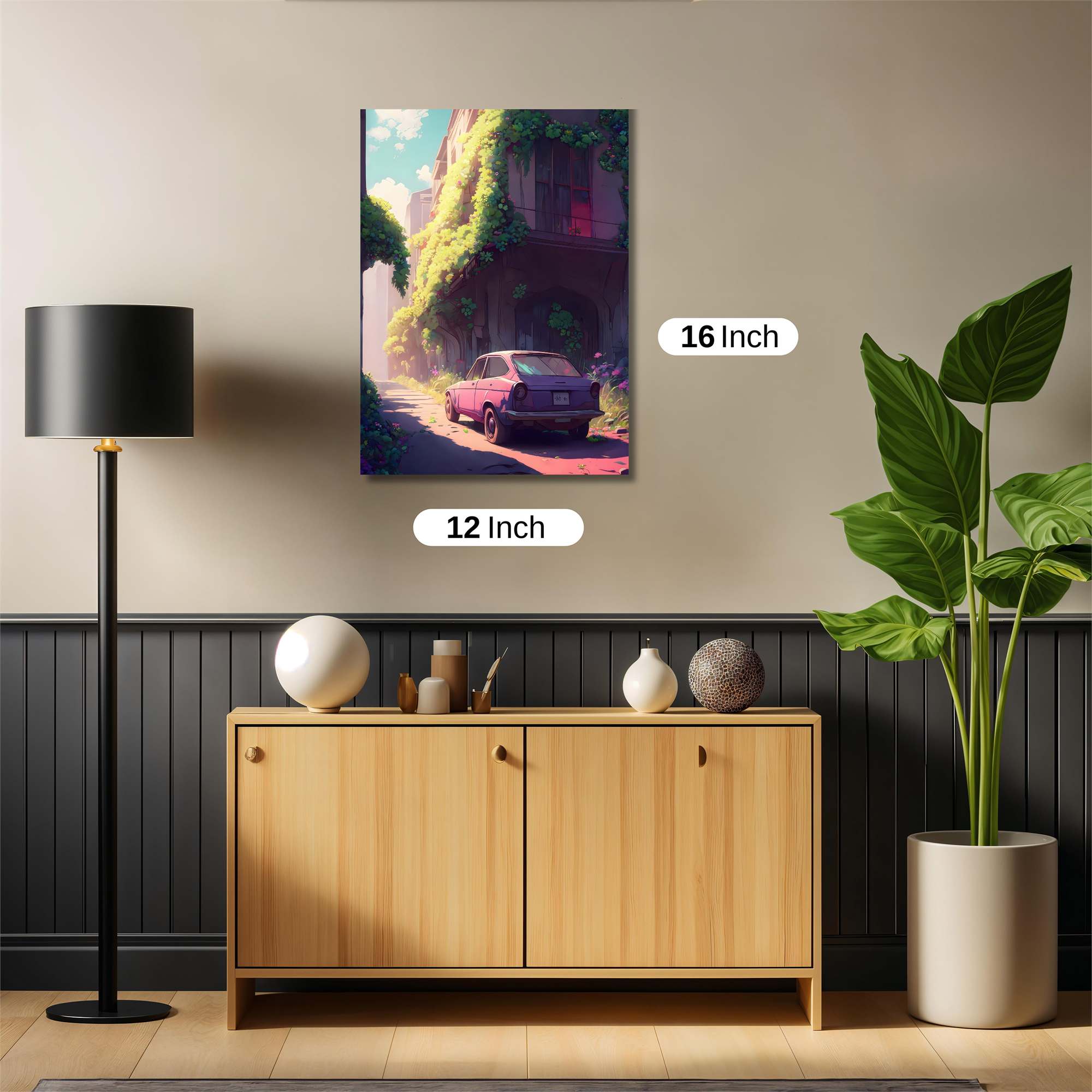 Violet Serenity Safe Wall Magnetic / M