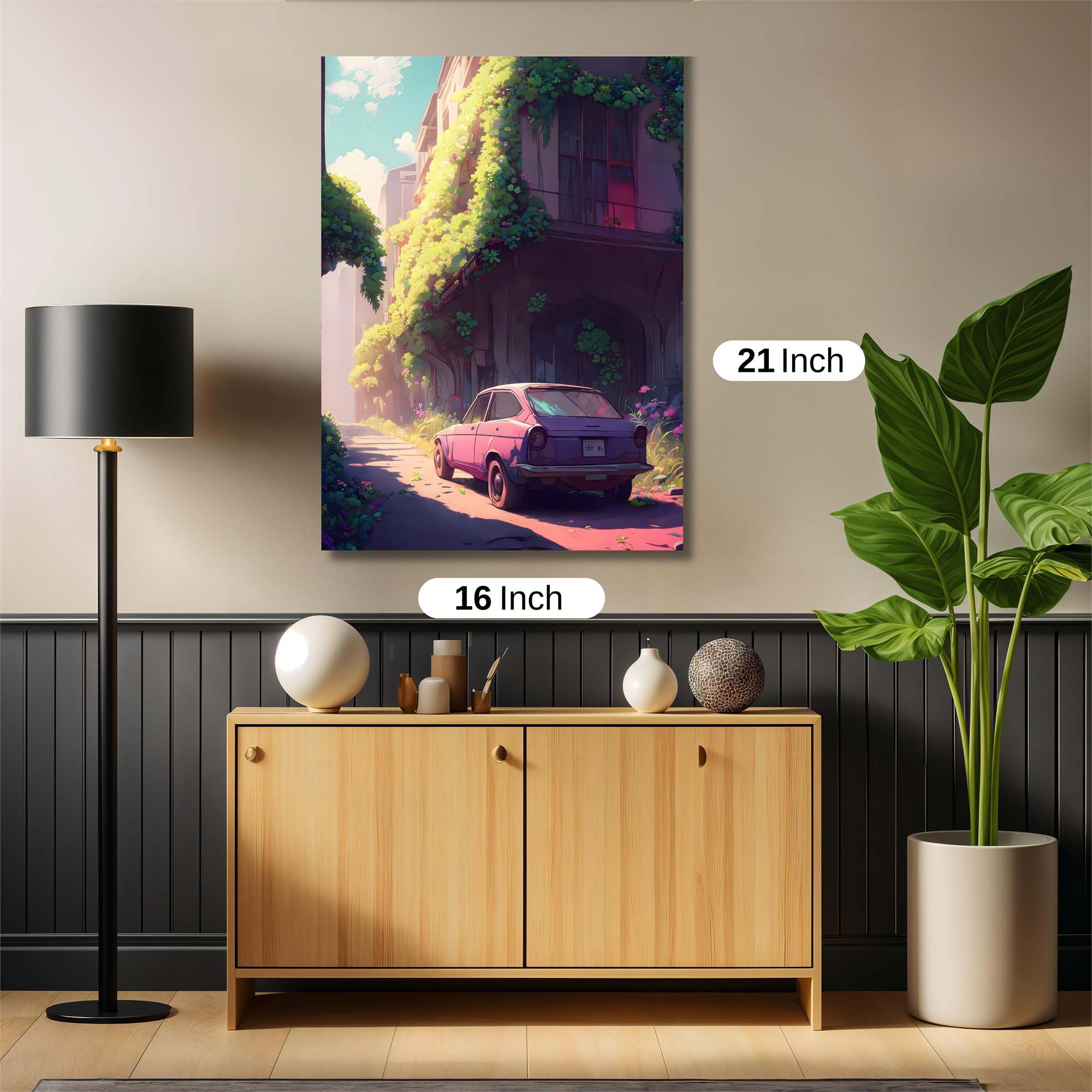 Violet Serenity Safe Wall Magnetic / M