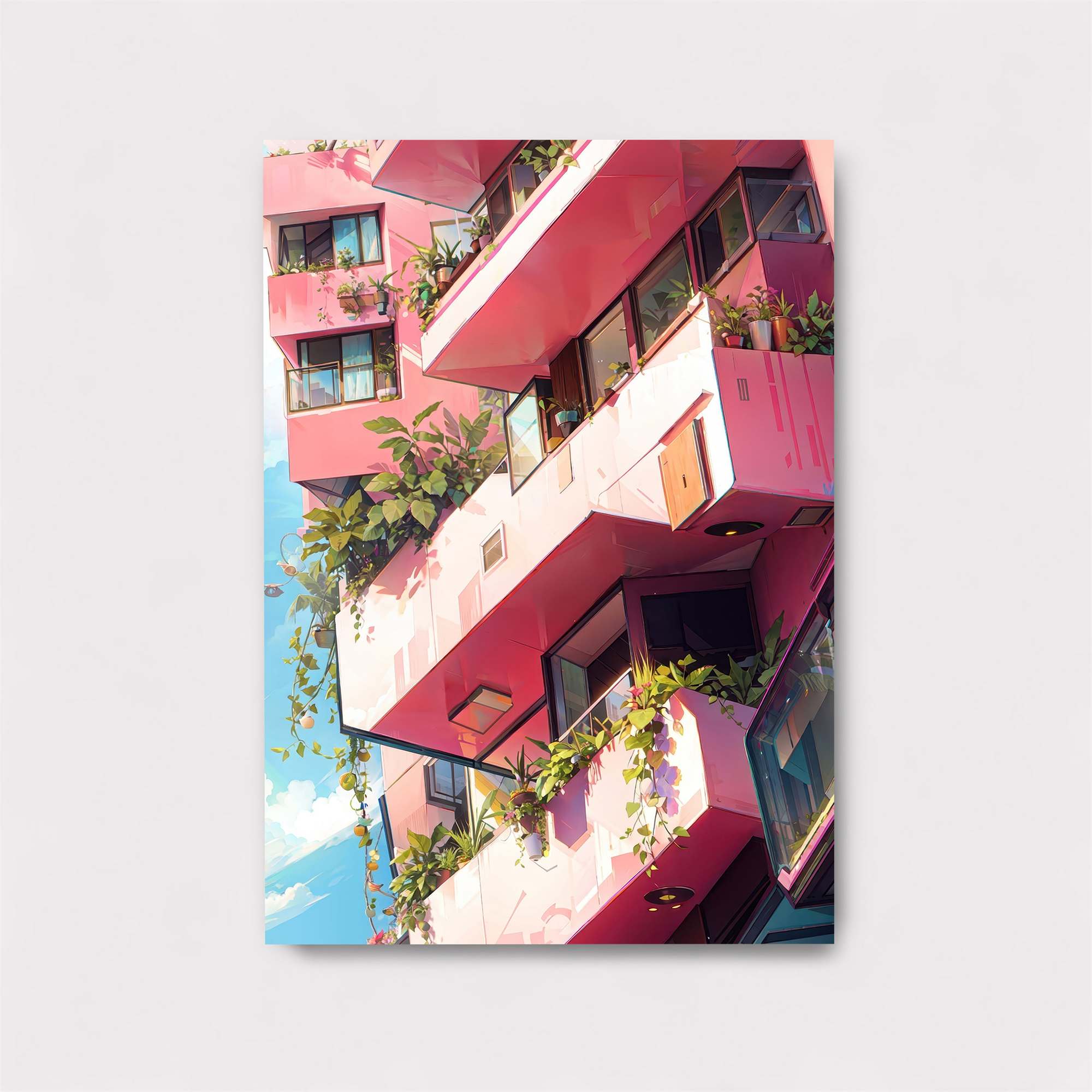 Pink Serenity Safe Wall Magnetic / M