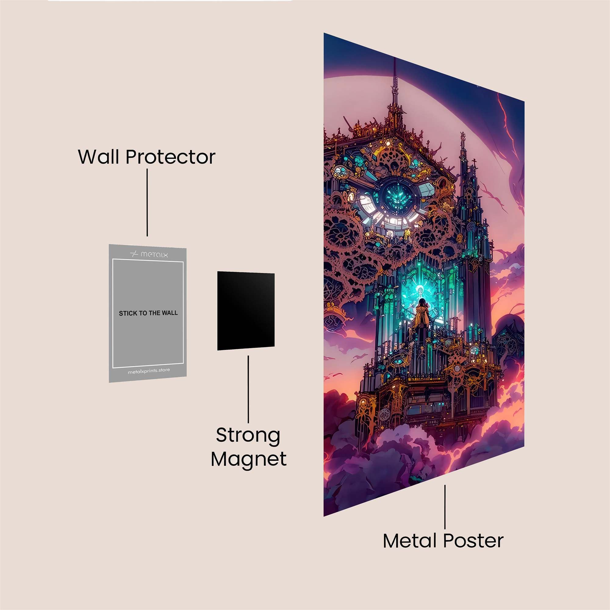 Clockwork Dream Safe Wall Magnetic / M