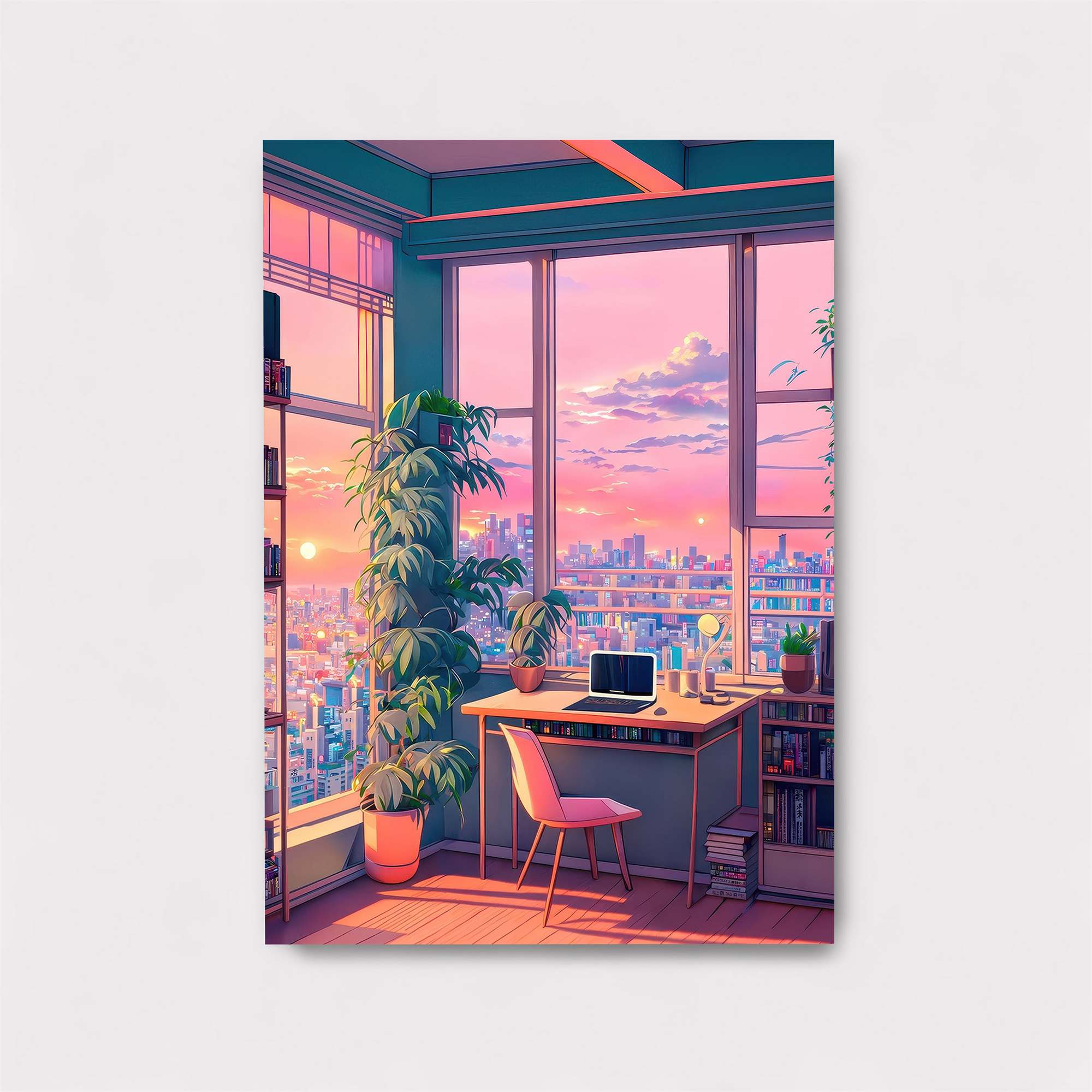 Sunset Serenity Safe Wall Magnetic / M