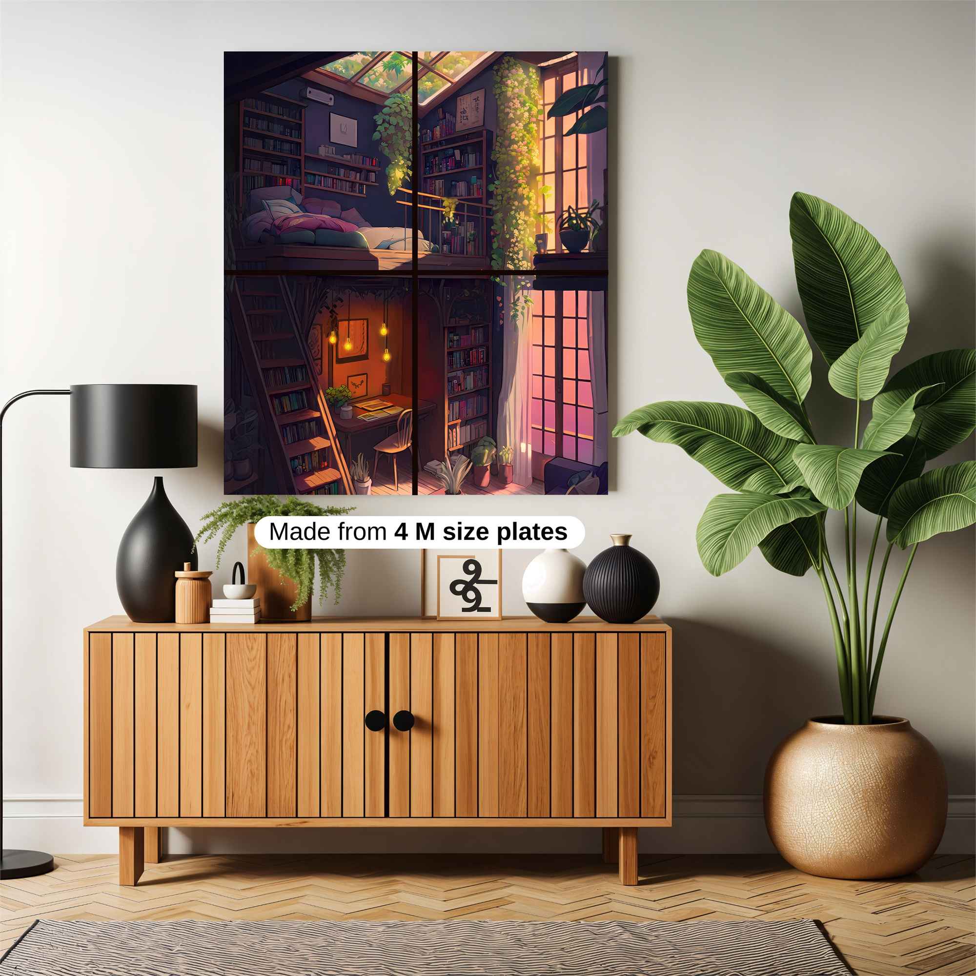 Library Serenity Safe Wall Magnetic / M