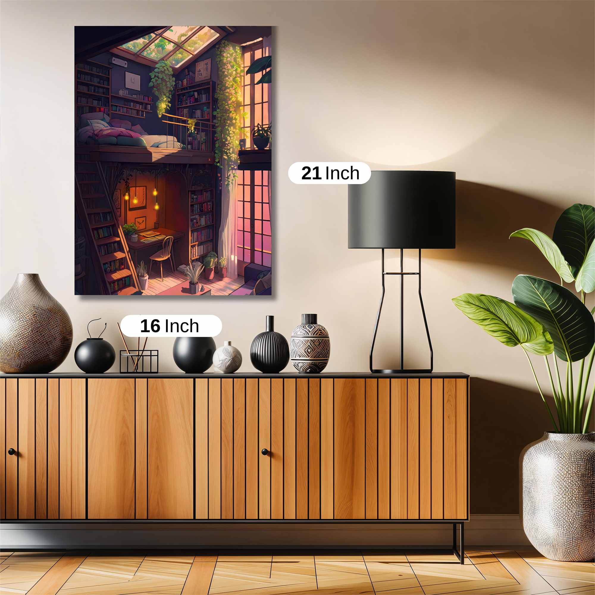 Library Serenity Safe Wall Magnetic / M