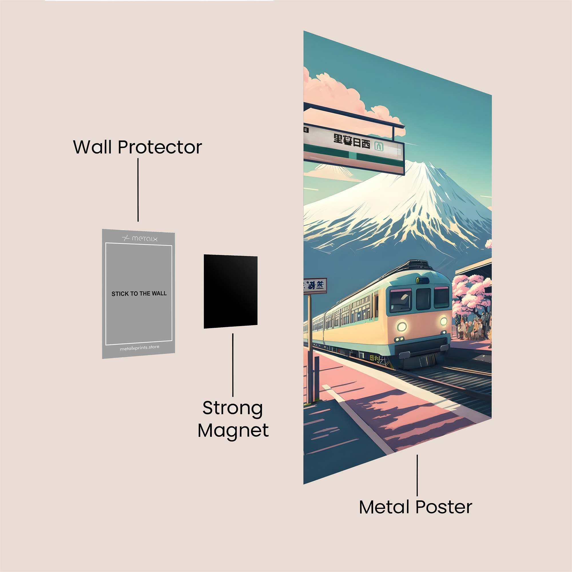 Fuji Serenity Safe Wall Magnetic / M