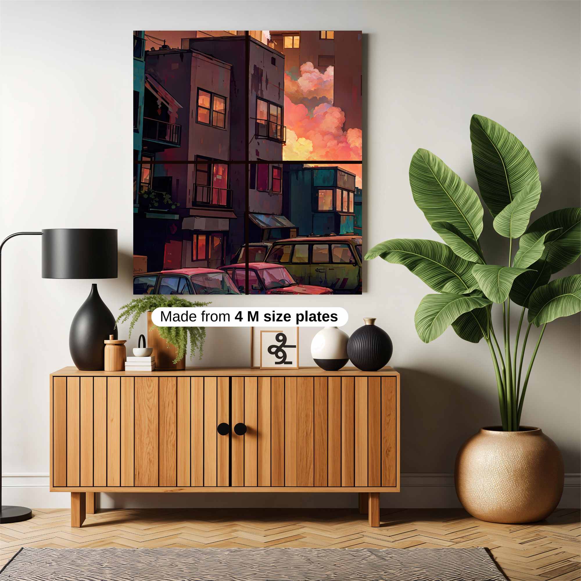 Urban Twilight Safe Wall Magnetic / M
