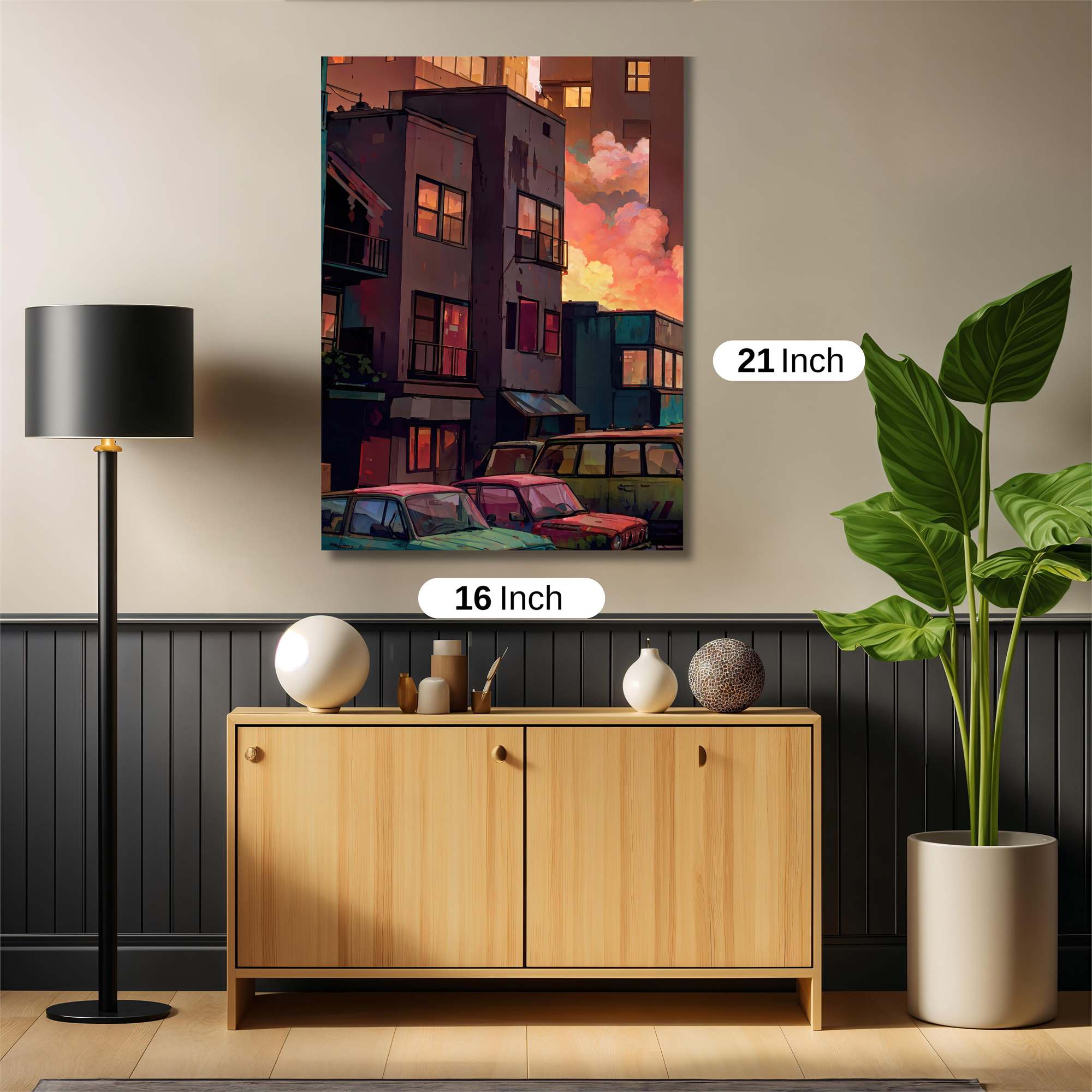 Urban Twilight Safe Wall Magnetic / M