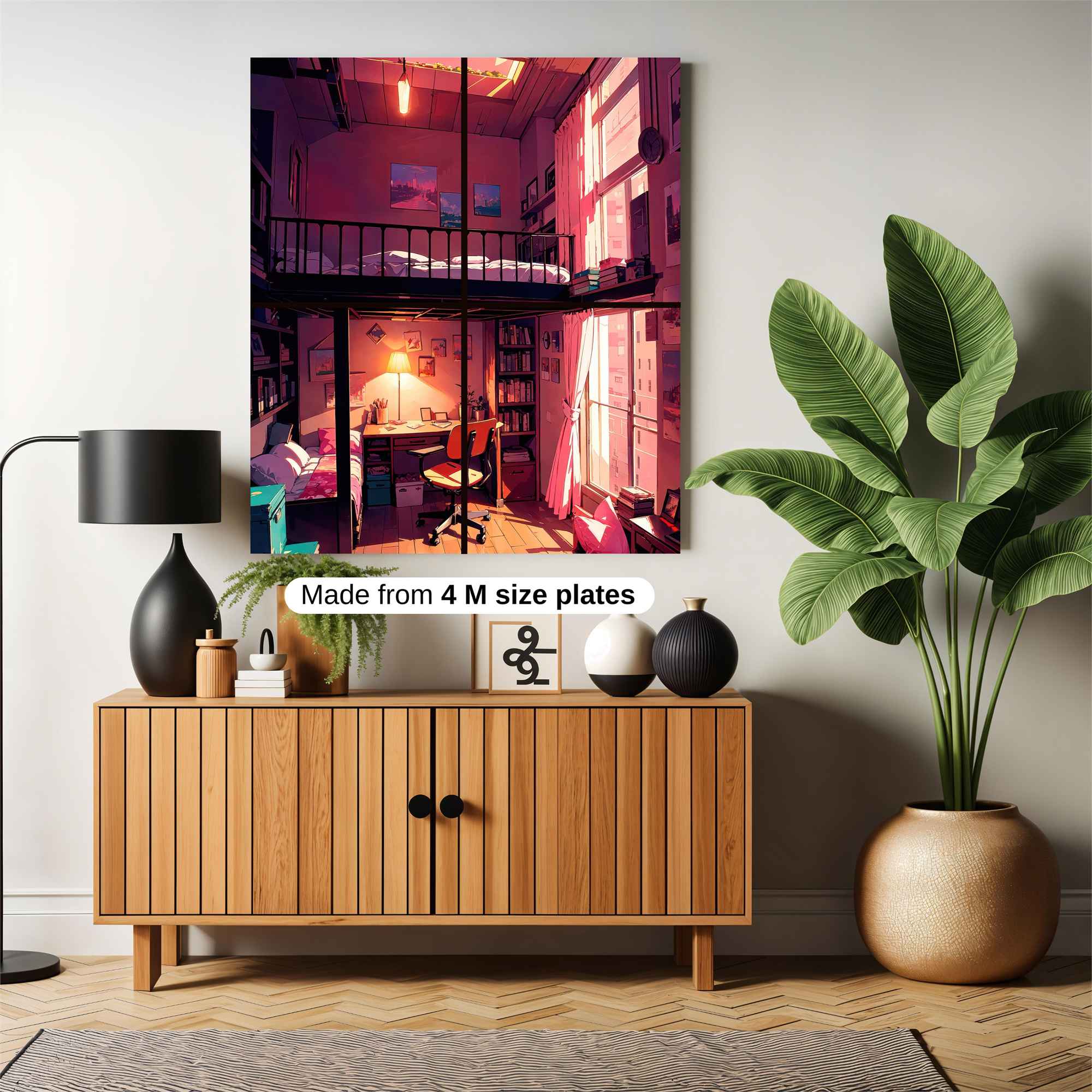 Loft Haven Safe Wall Magnetic / M