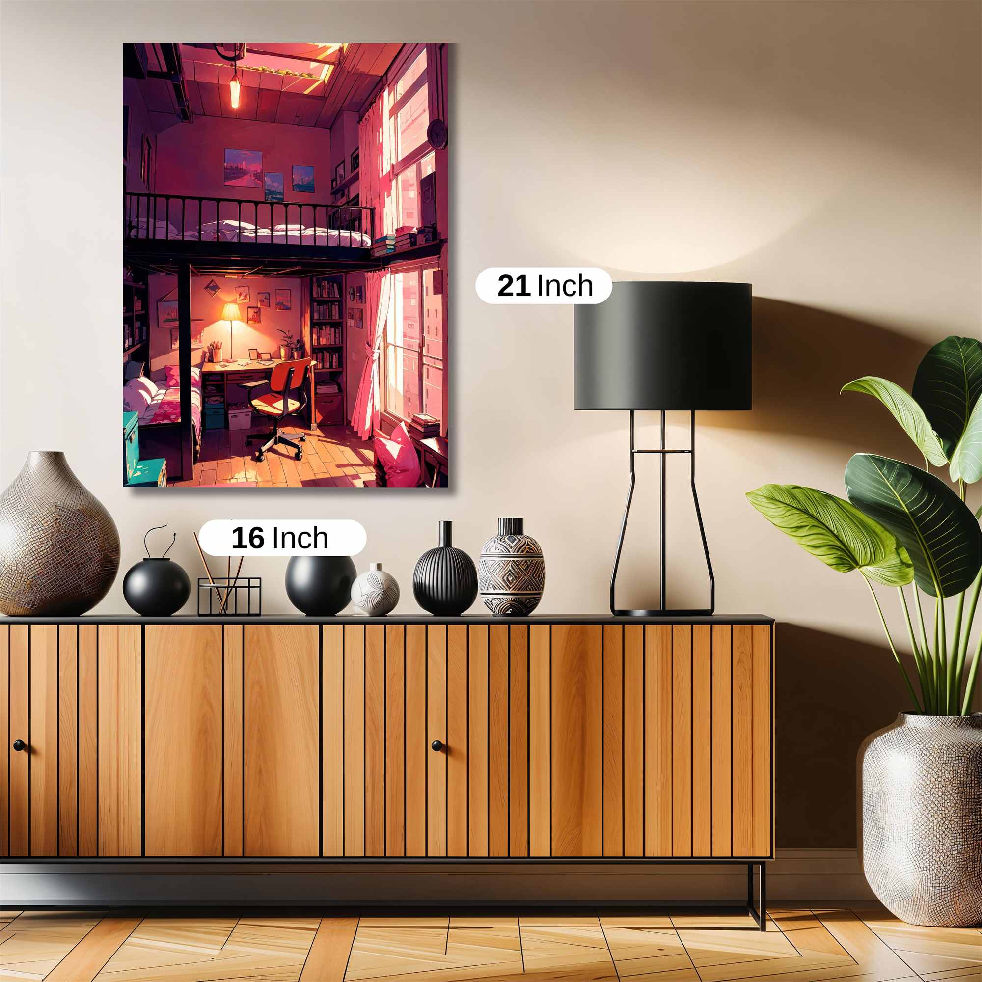 Loft Haven Safe Wall Magnetic / M
