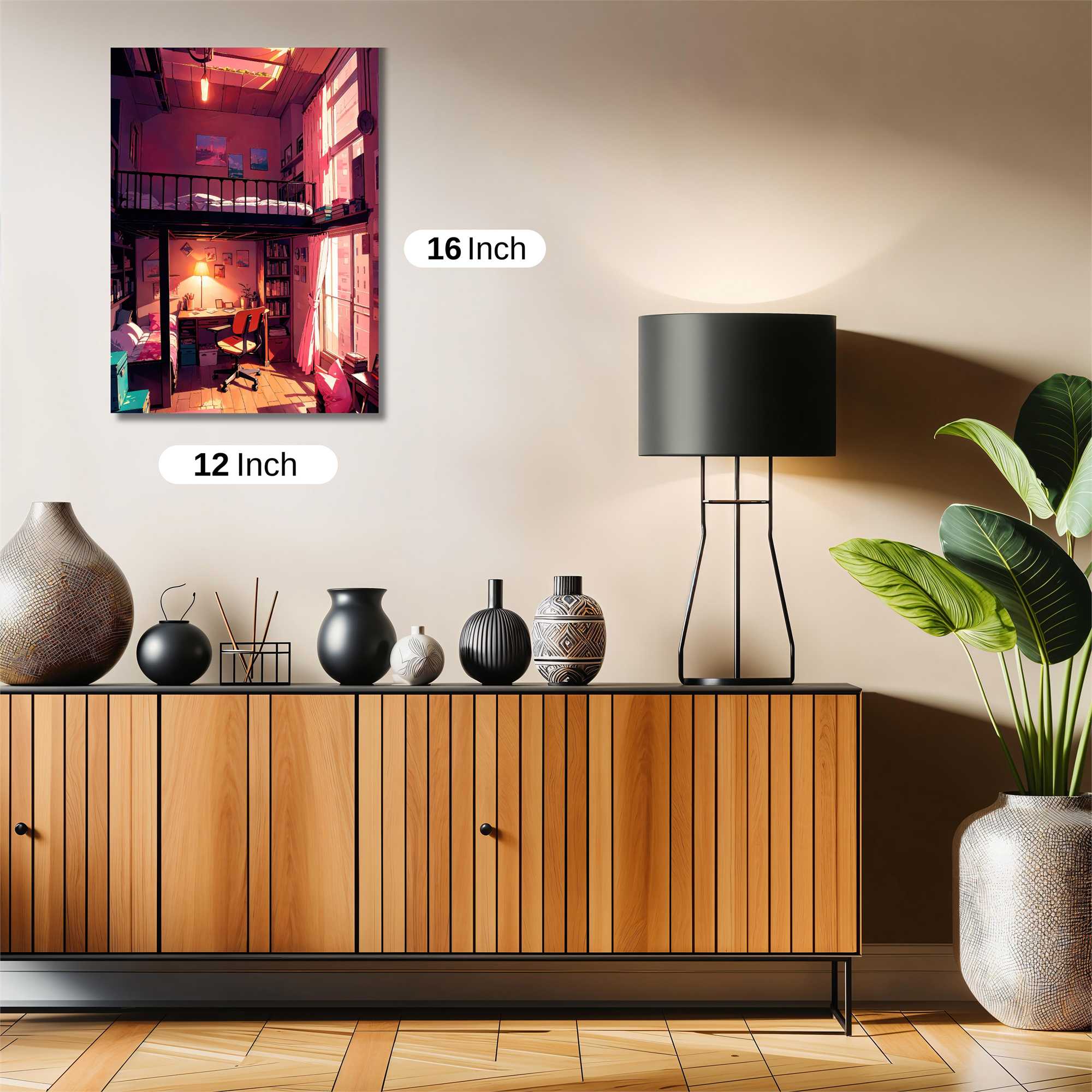 Loft Haven Safe Wall Magnetic / M