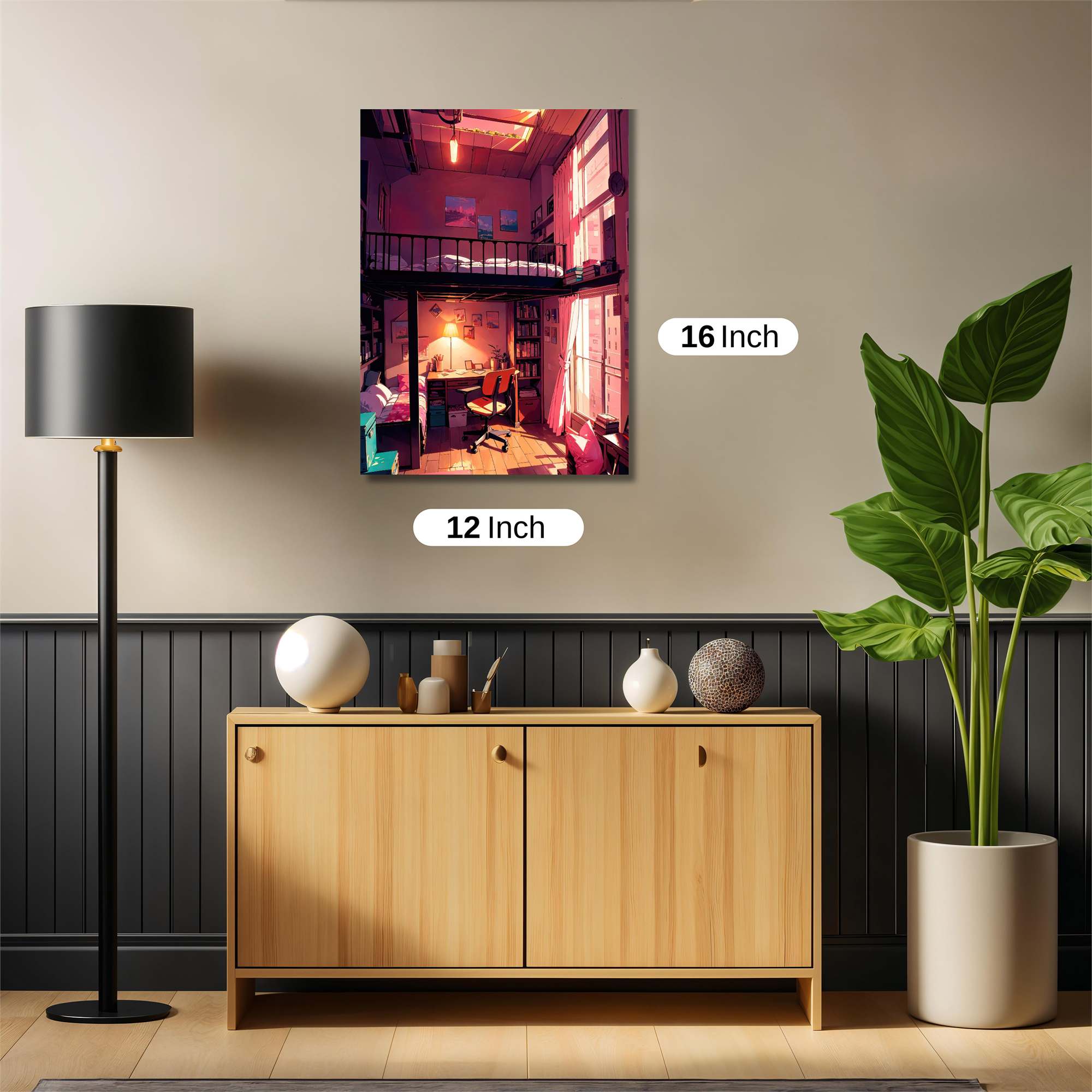 Loft Haven Safe Wall Magnetic / M