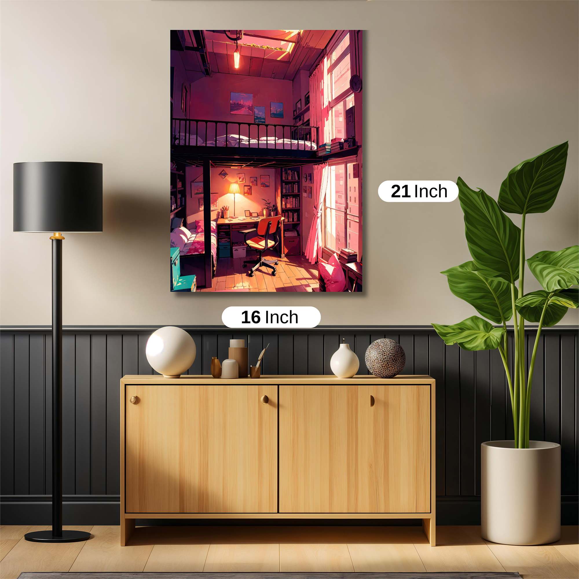 Loft Haven Safe Wall Magnetic / M