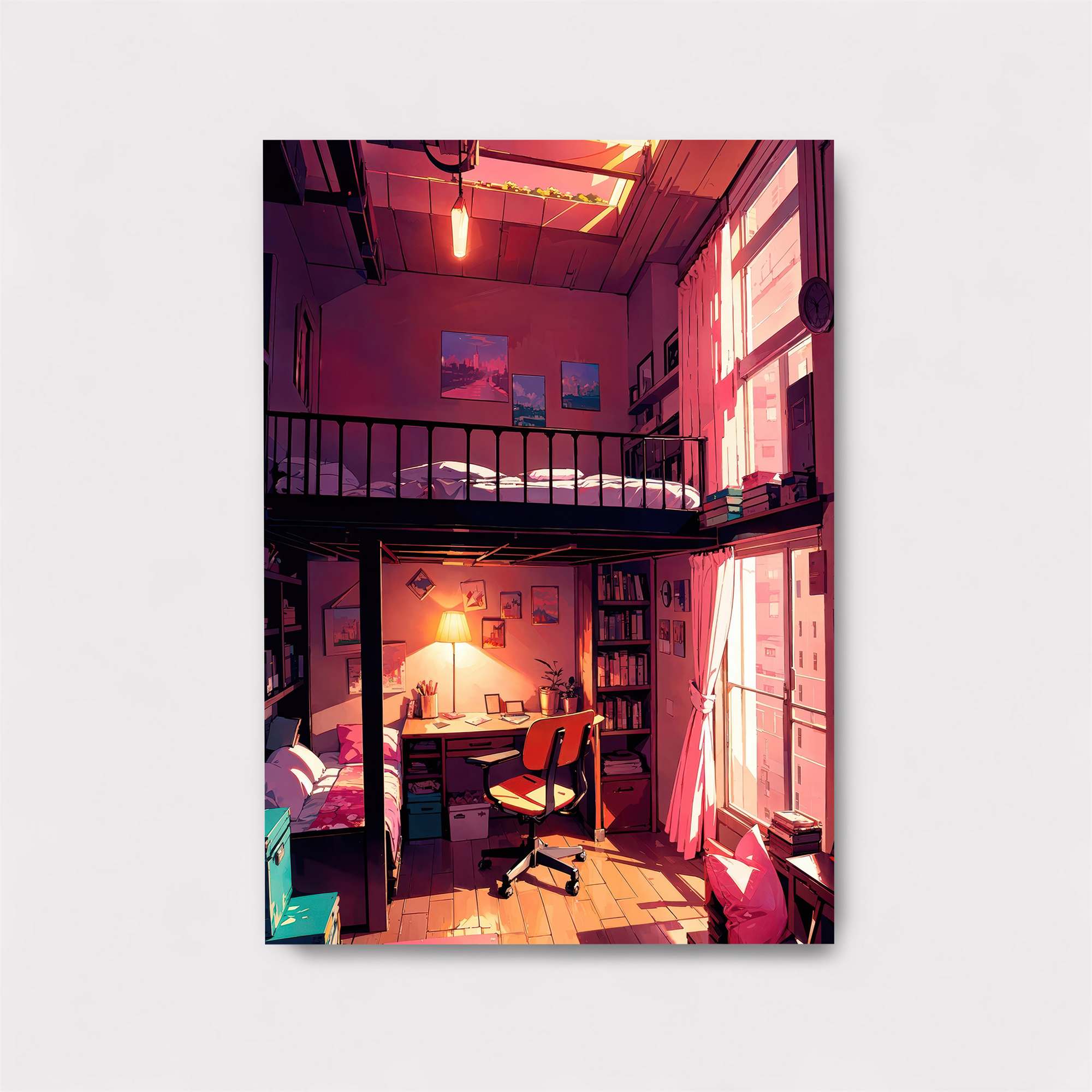 Loft Haven Safe Wall Magnetic / M