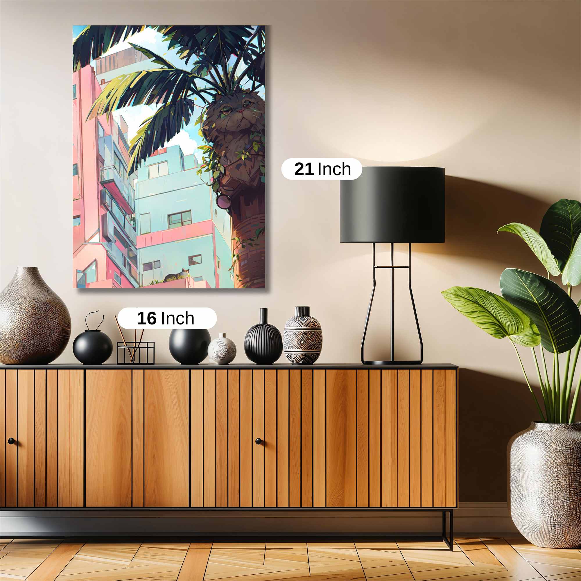 Palm Serenity Safe Wall Magnetic / M