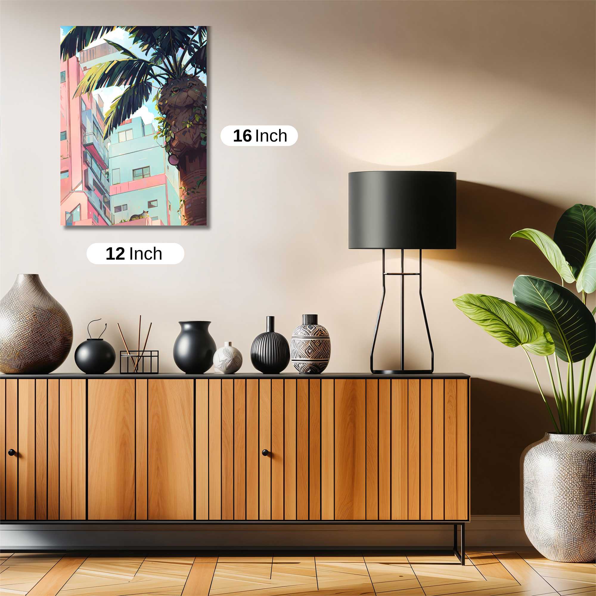 Palm Serenity Safe Wall Magnetic / M