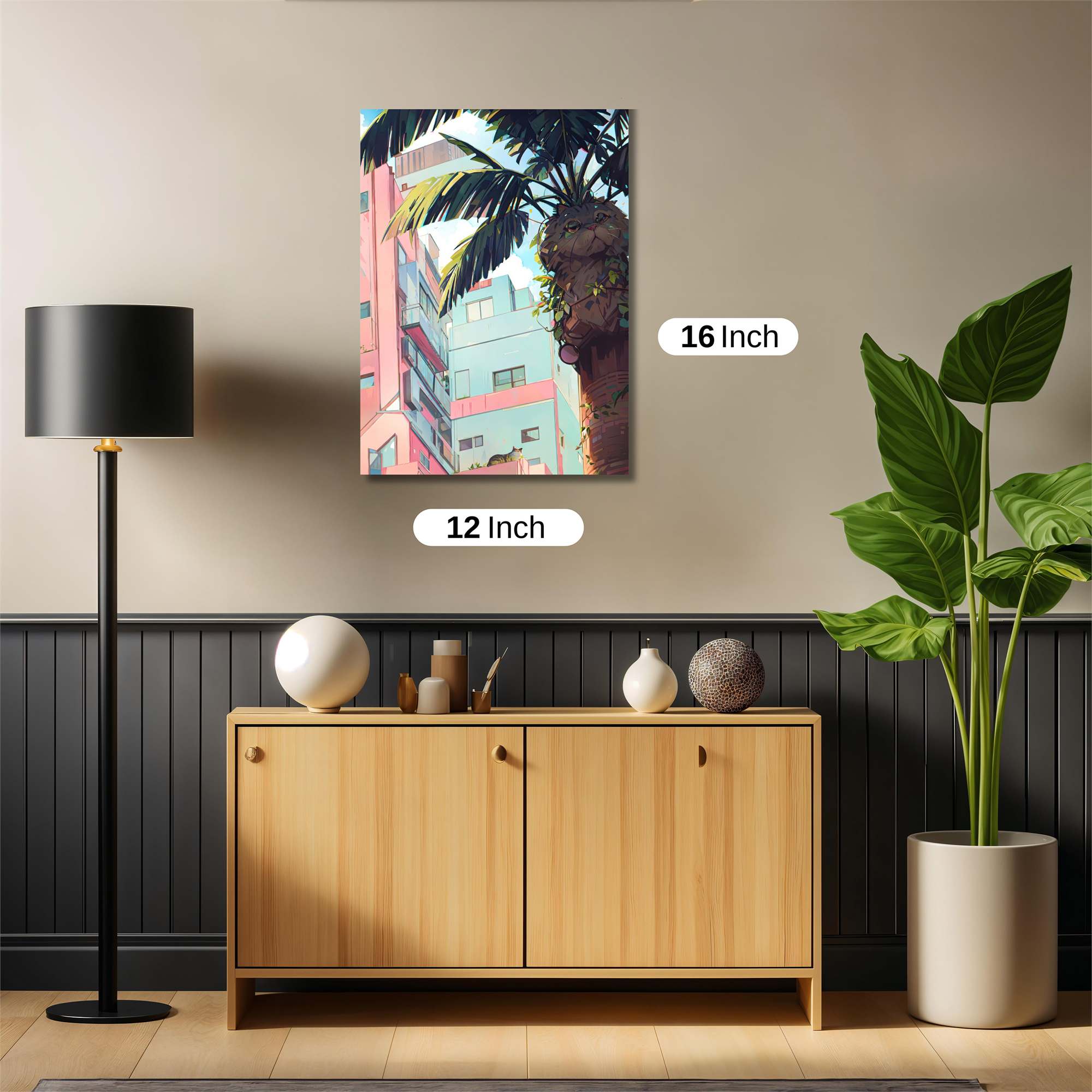 Palm Serenity Safe Wall Magnetic / M