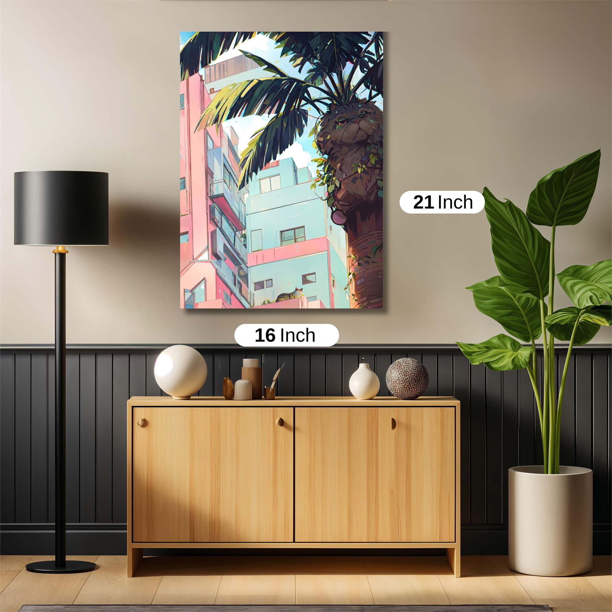 Palm Serenity Safe Wall Magnetic / M