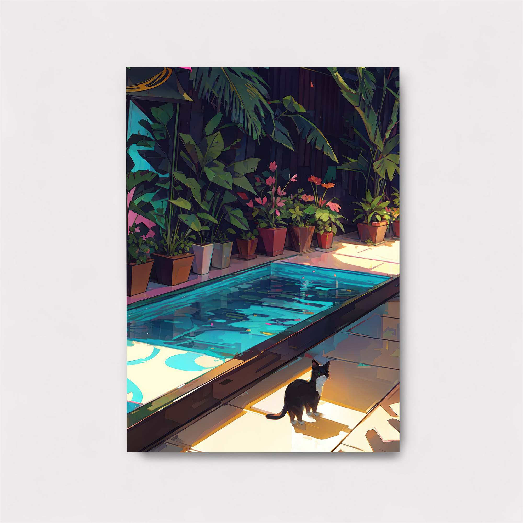 Cat Serenity Safe Wall Magnetic / M