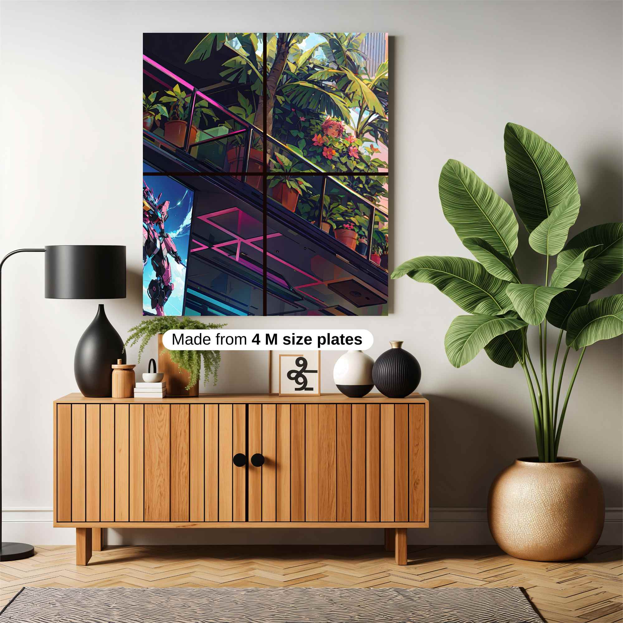 Urban Oasis Safe Wall Magnetic / M