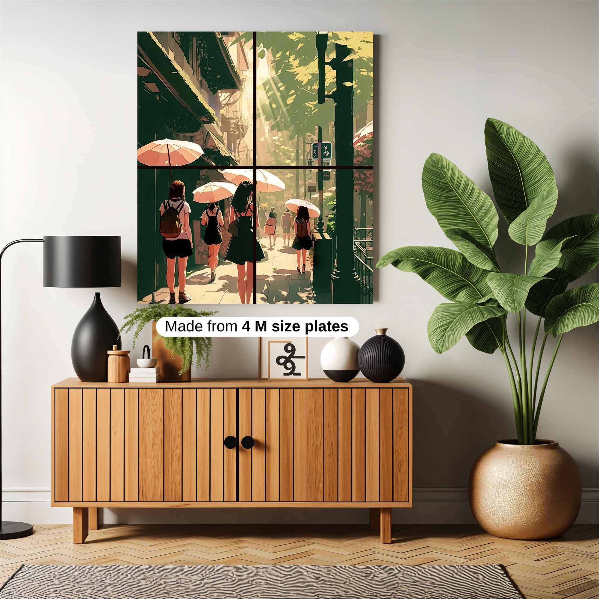 Sunlit Serenity Safe Wall Magnetic / M