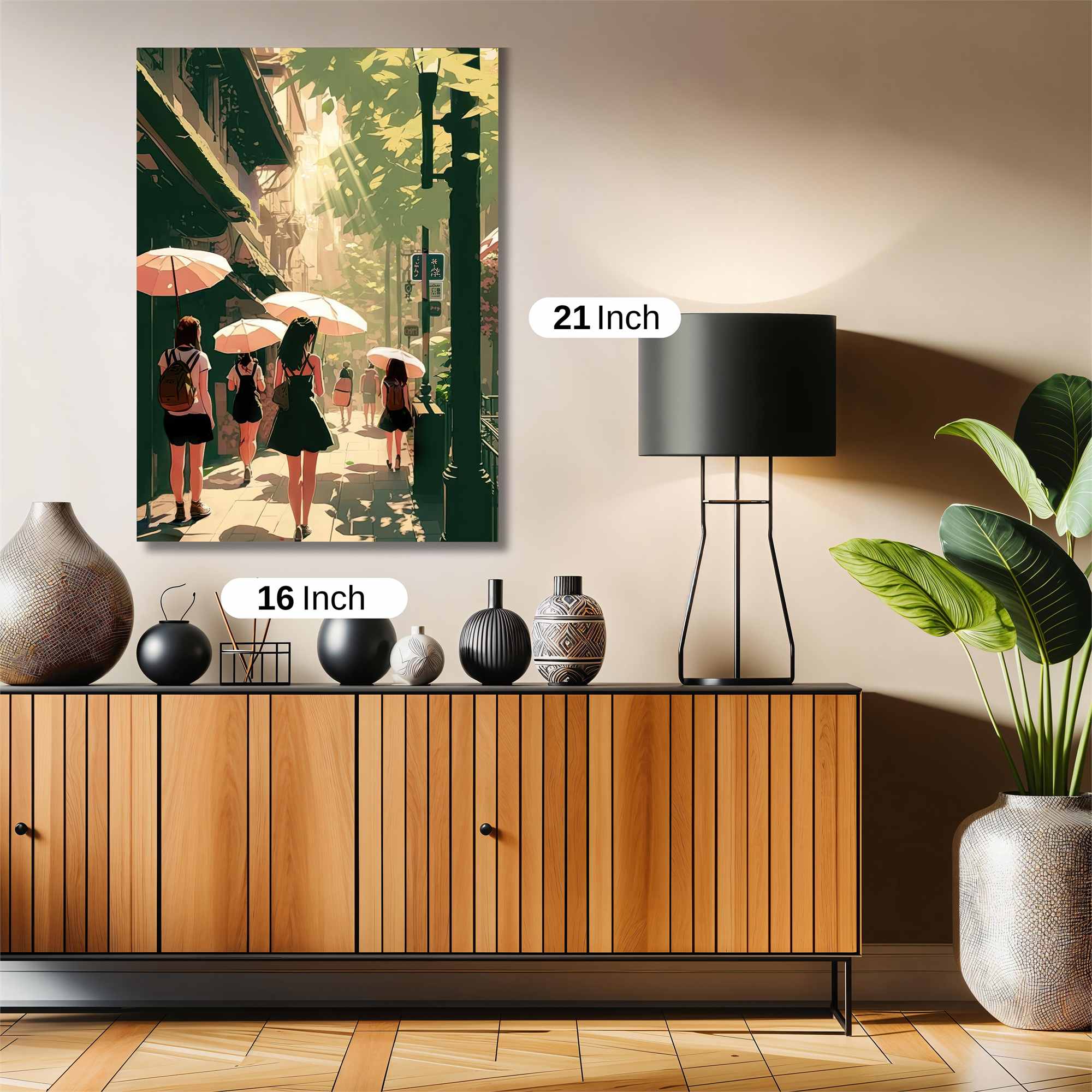 Sunlit Serenity Safe Wall Magnetic / M