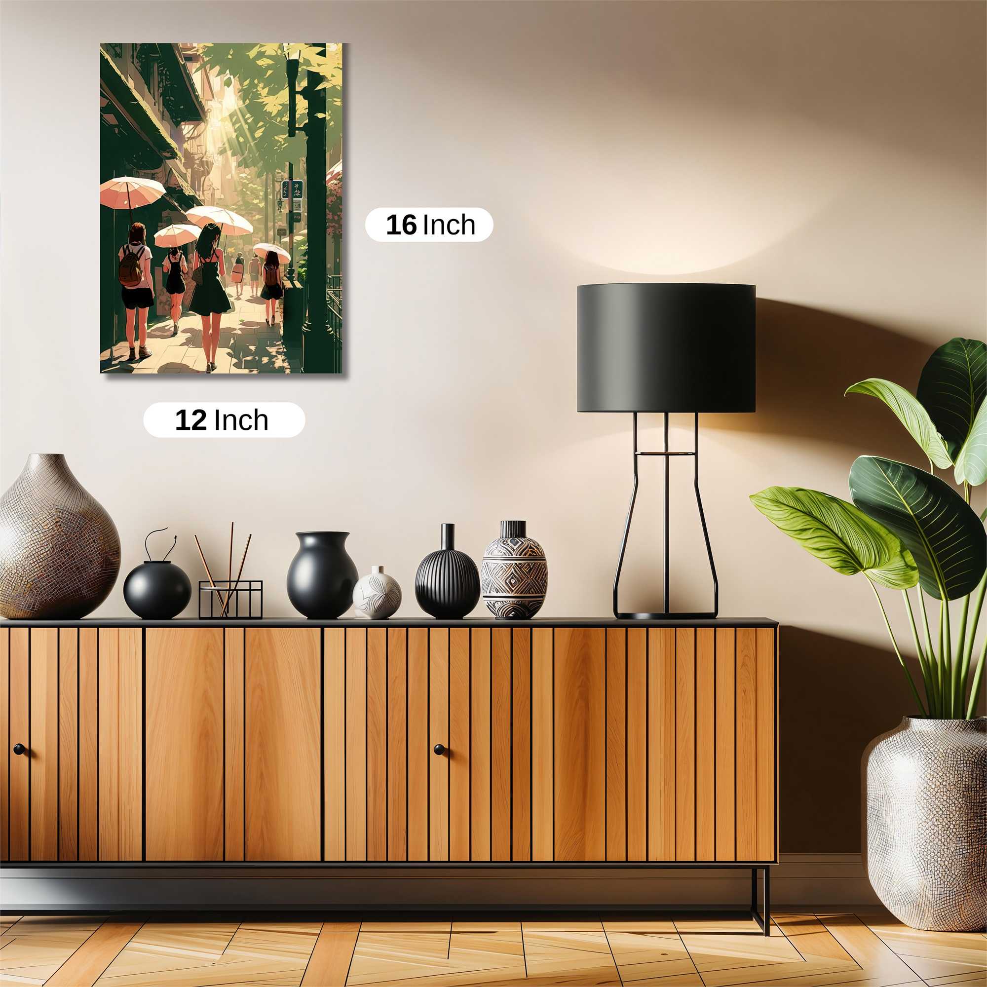 Sunlit Serenity Safe Wall Magnetic / M