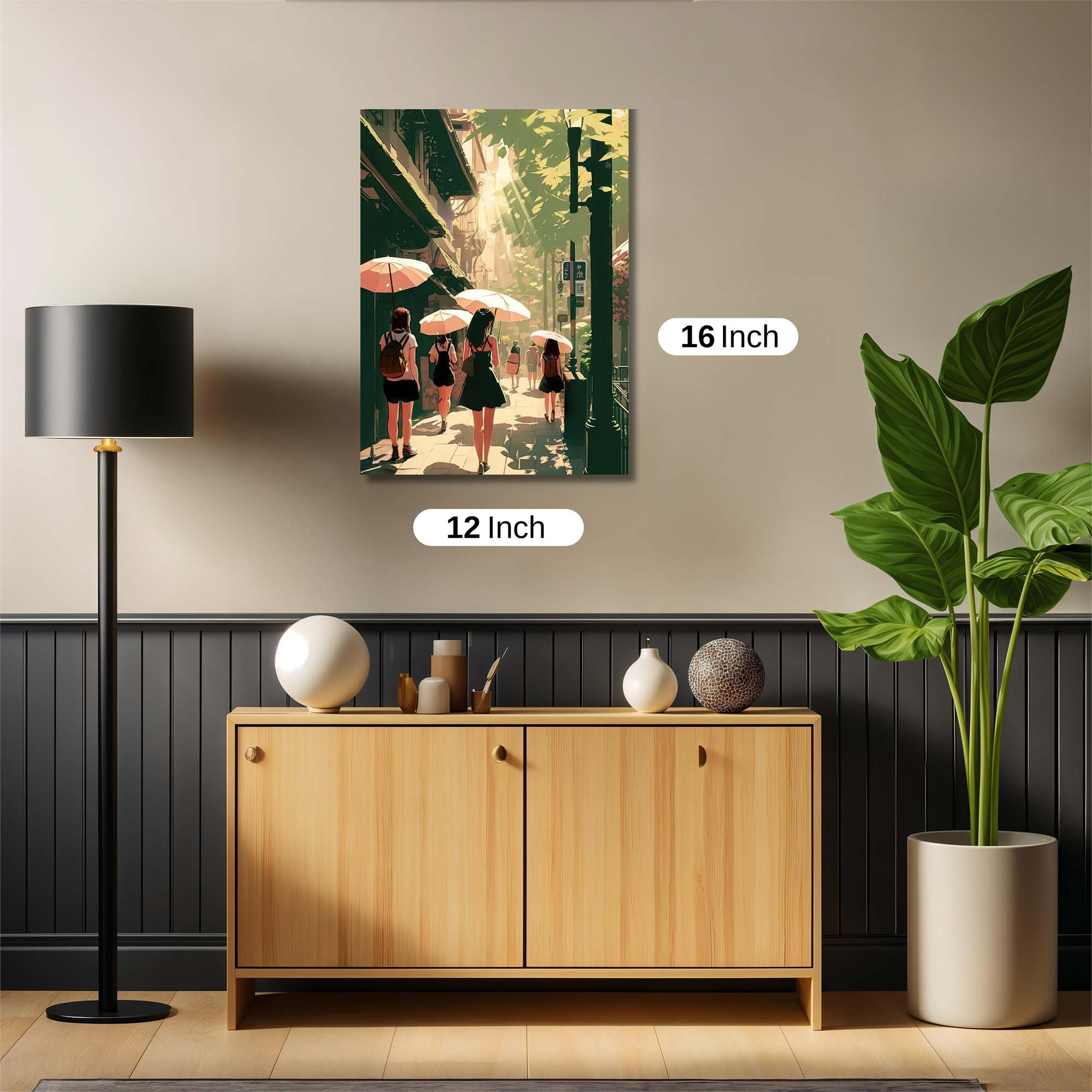 Sunlit Serenity Safe Wall Magnetic / M