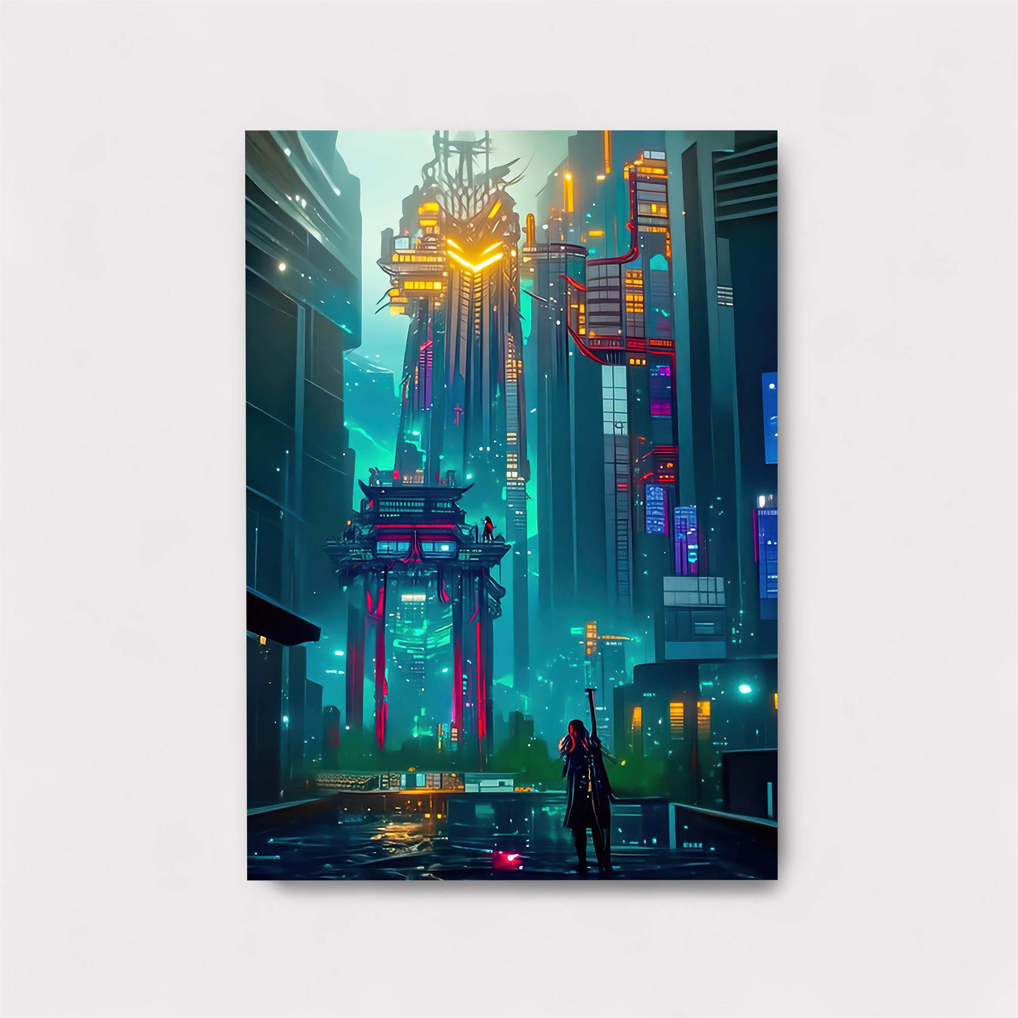 Cyberpunk Serenity Safe Wall Magnetic / M