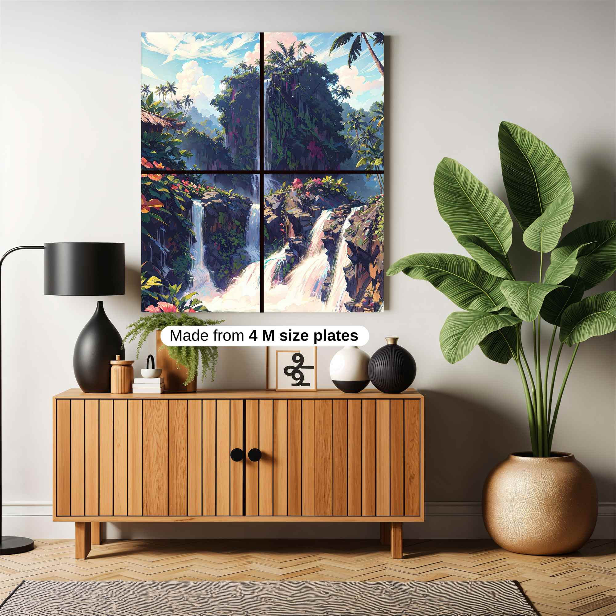 Tropical Bliss Safe Wall Magnetic / M
