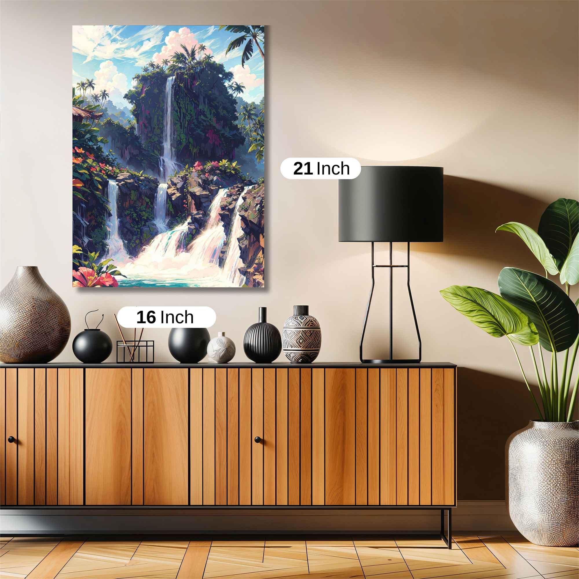 Tropical Bliss Safe Wall Magnetic / M