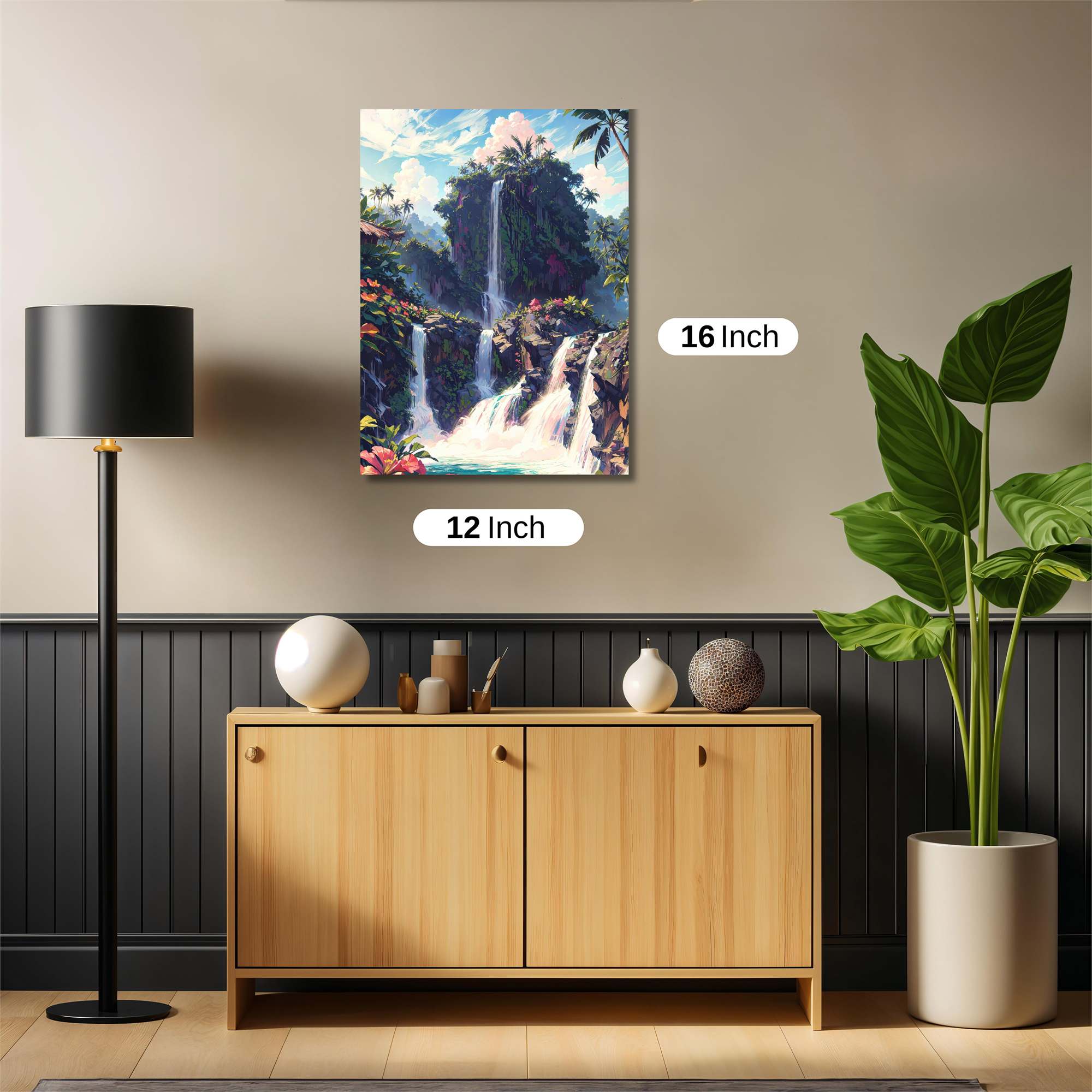 Tropical Bliss Safe Wall Magnetic / M