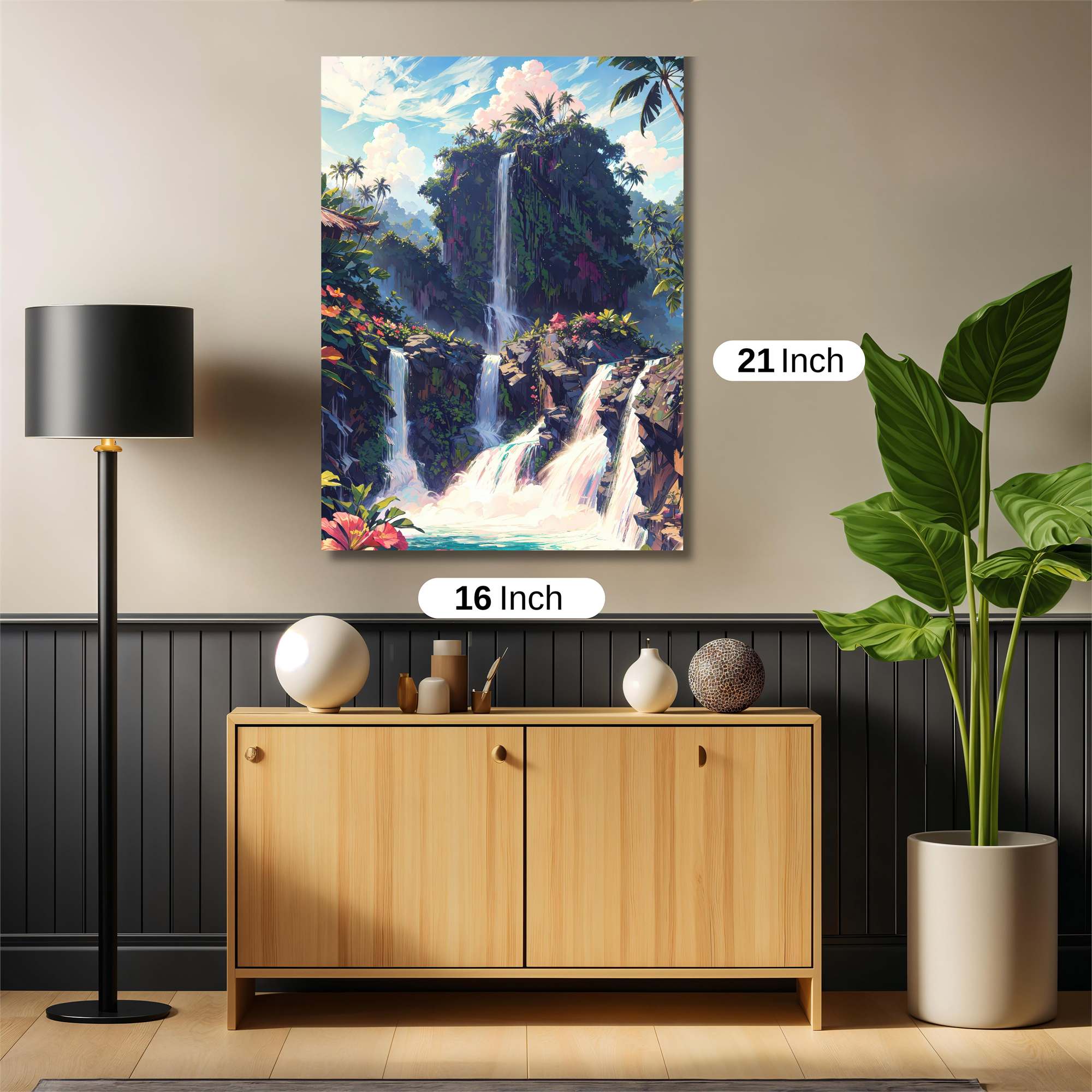 Tropical Bliss Safe Wall Magnetic / M