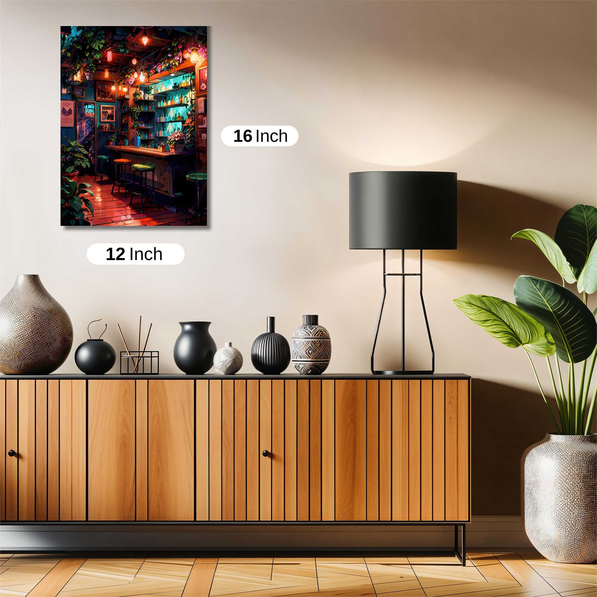 Neon Oasis Safe Wall Magnetic / M