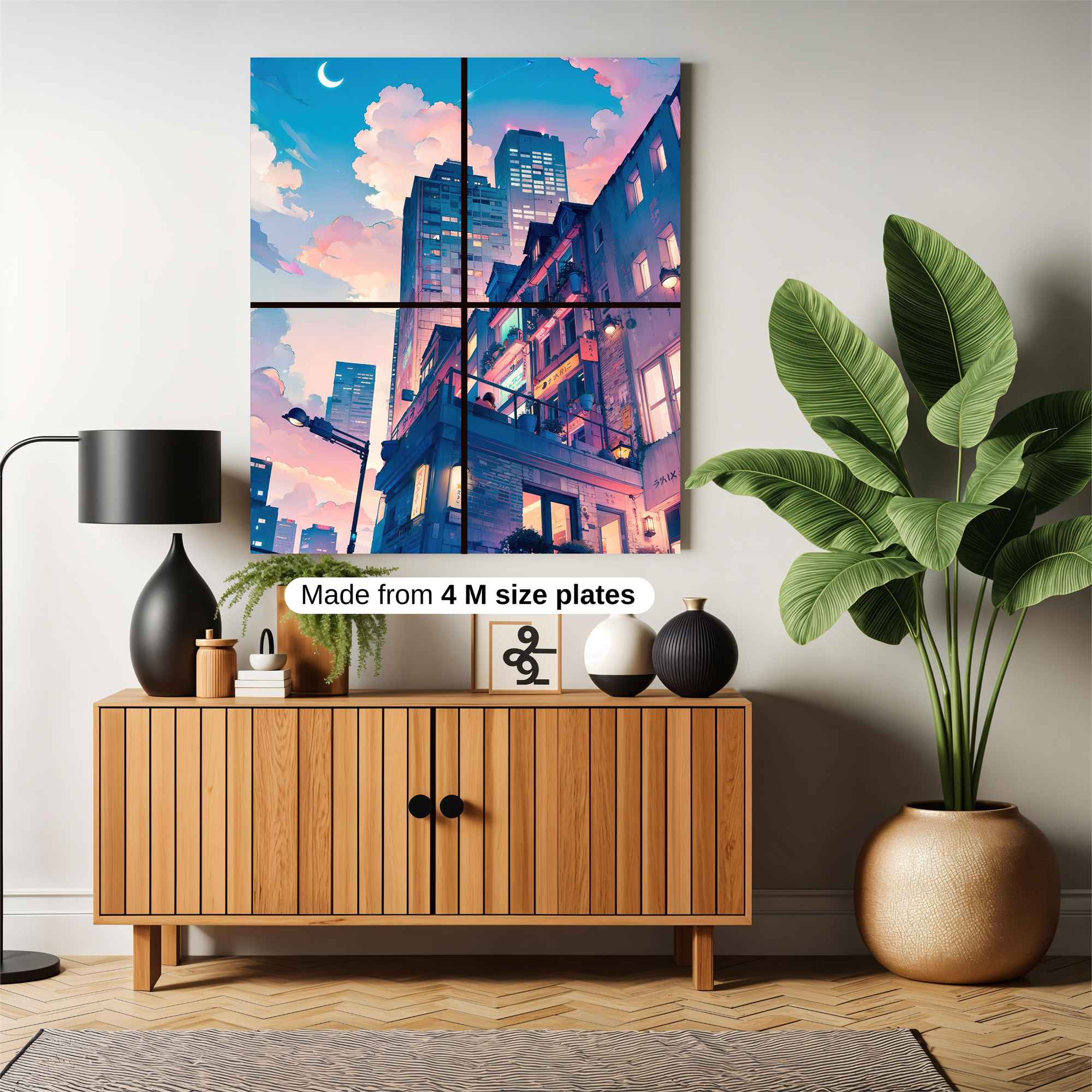 City Serenity Safe Wall Magnetic / M