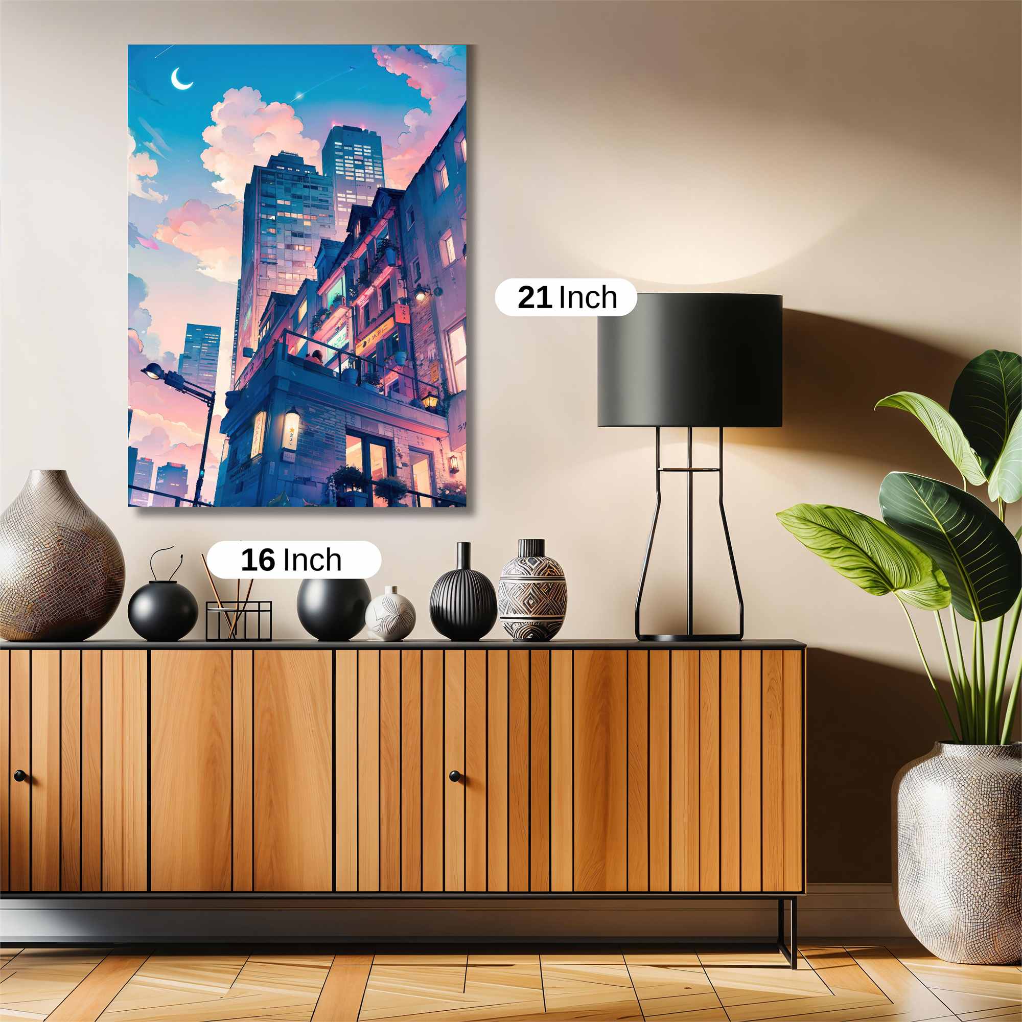 City Serenity Safe Wall Magnetic / M