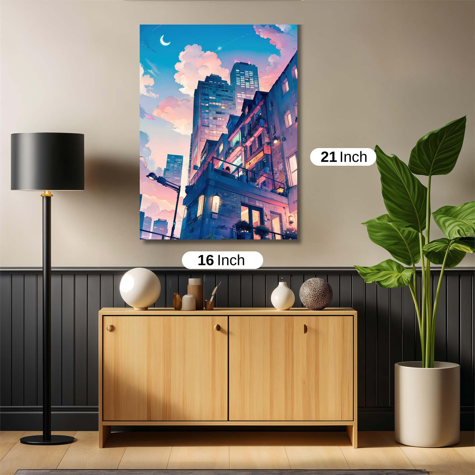 City Serenity Safe Wall Magnetic / M