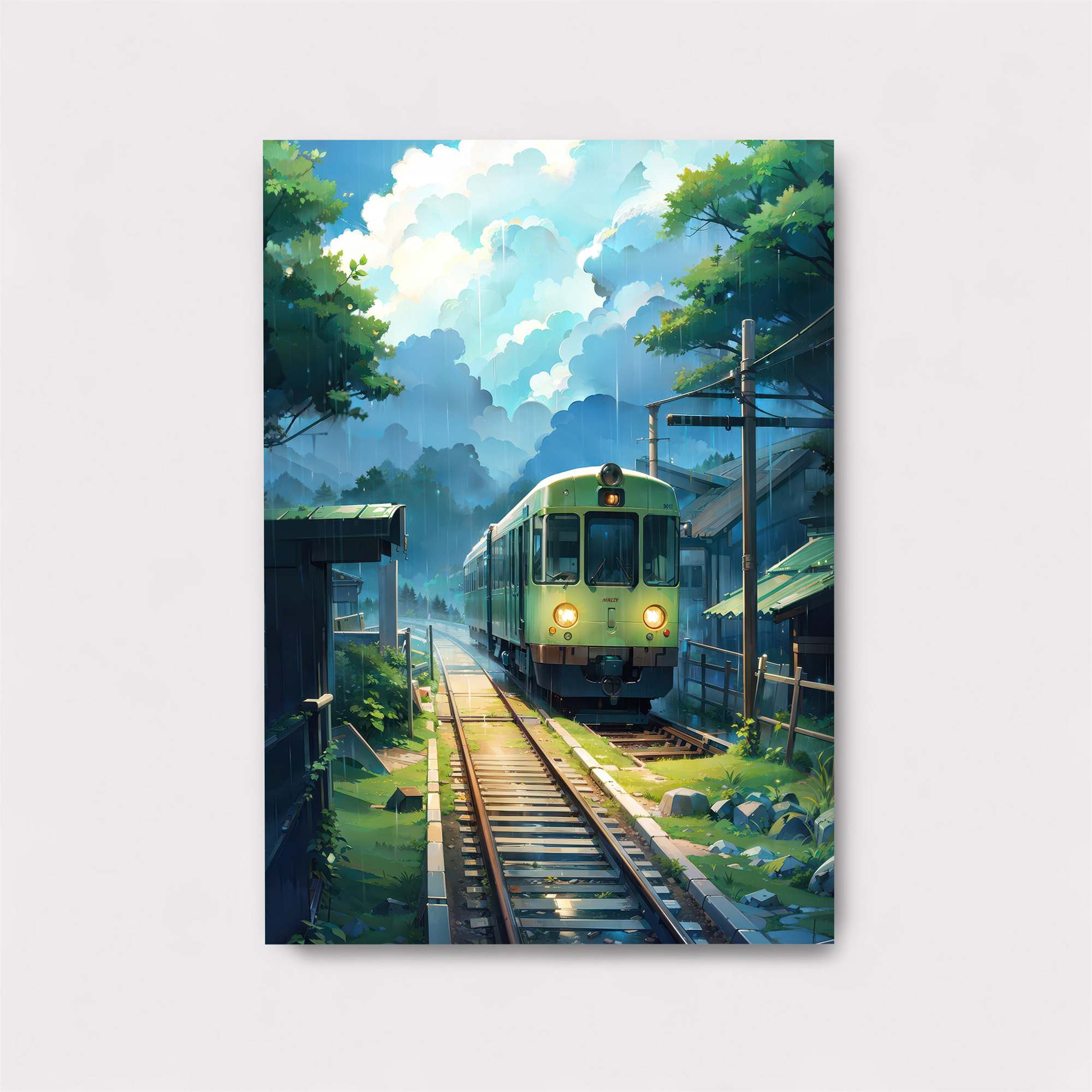 Train Tranquil Safe Wall Magnetic / M