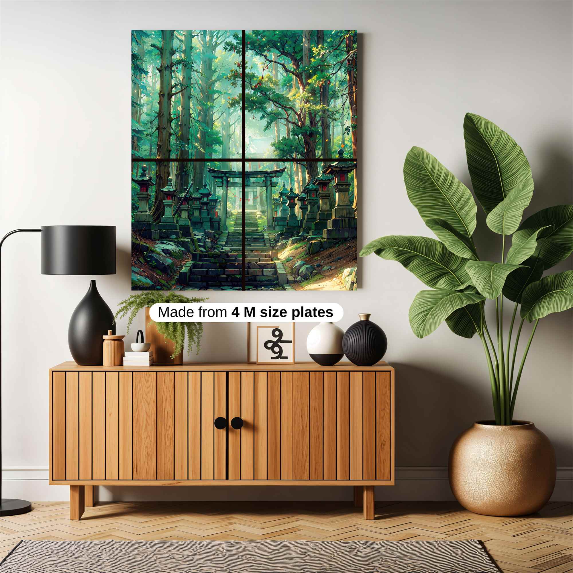 Forest Serenity Safe Wall Magnetic / M