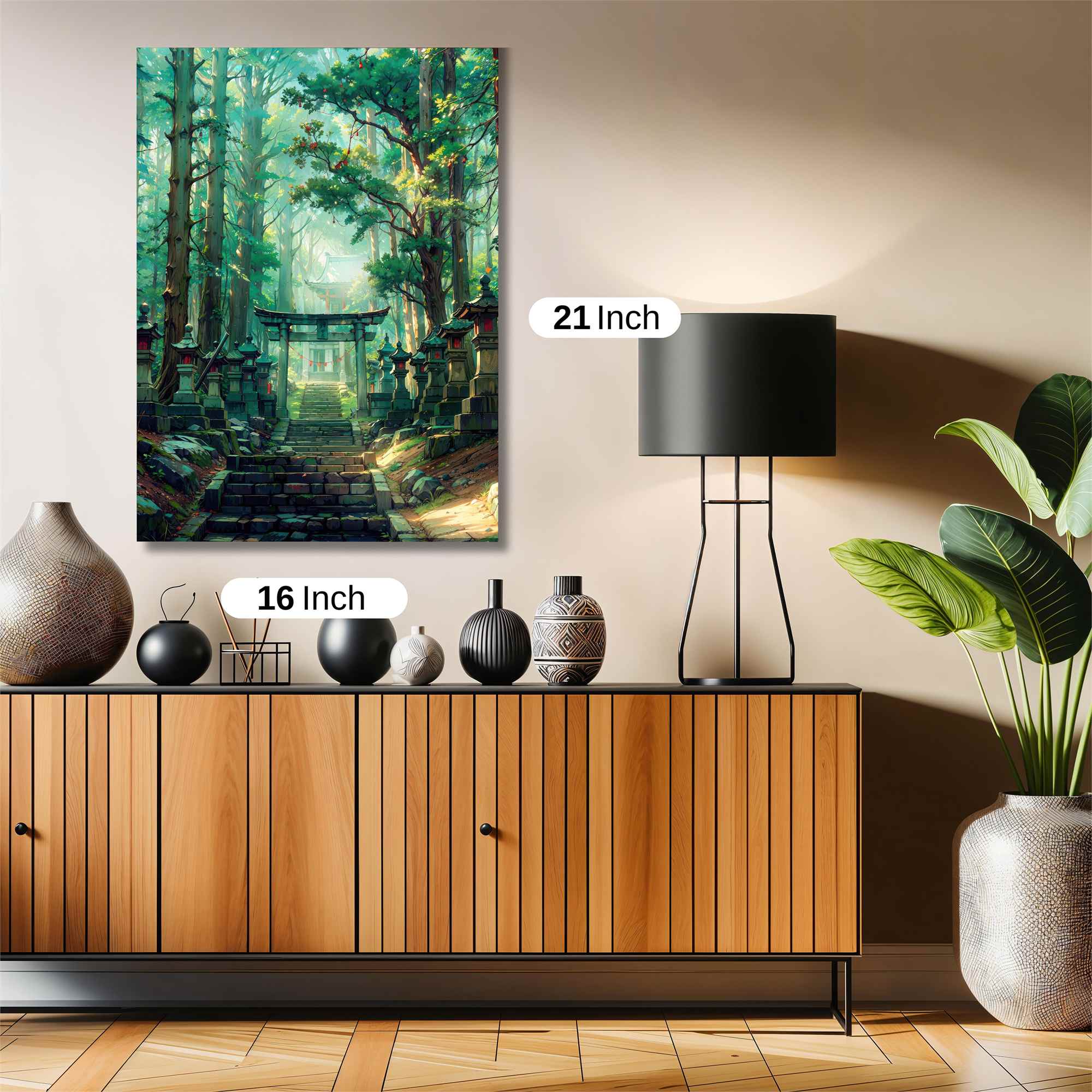 Forest Serenity Safe Wall Magnetic / M