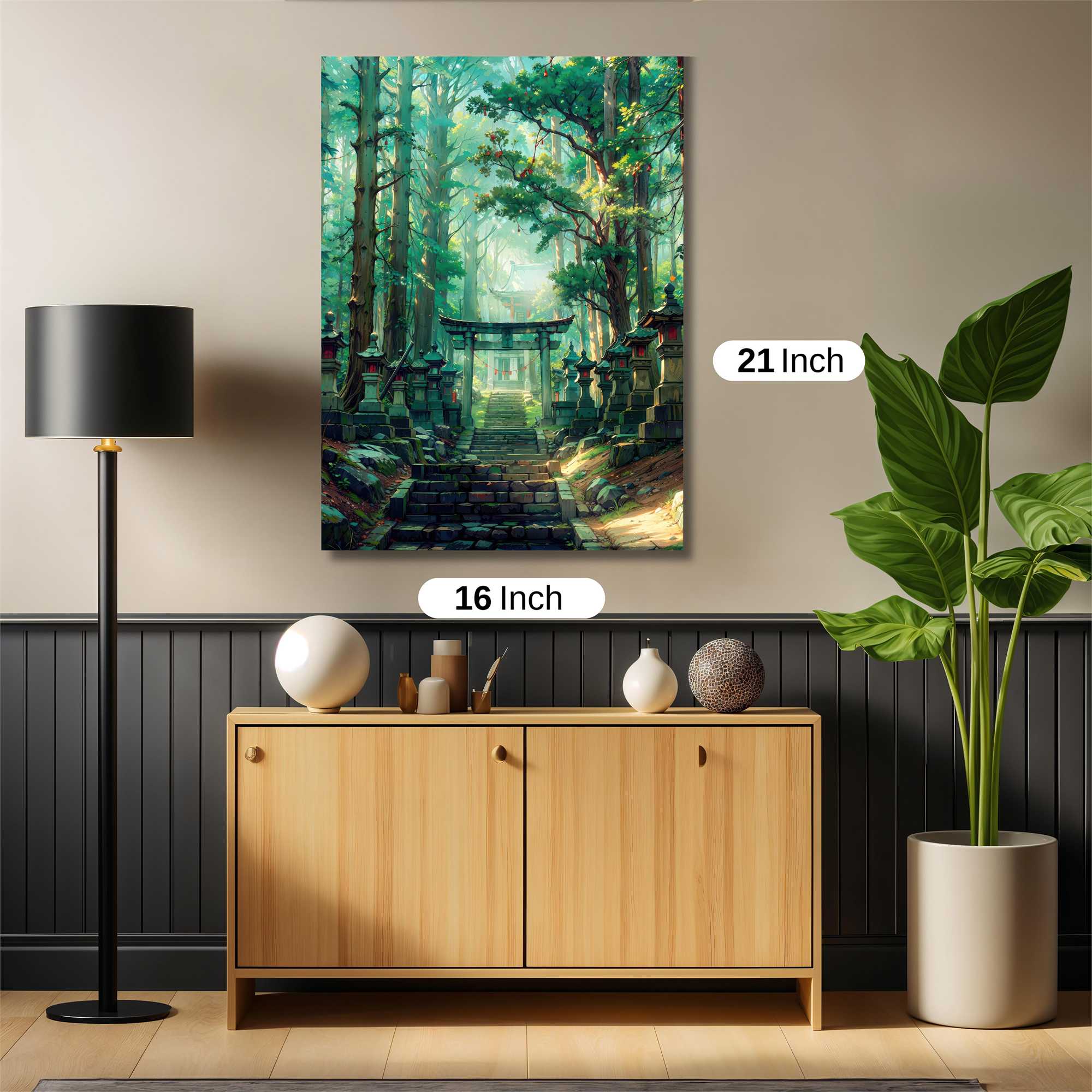 Forest Serenity Safe Wall Magnetic / M