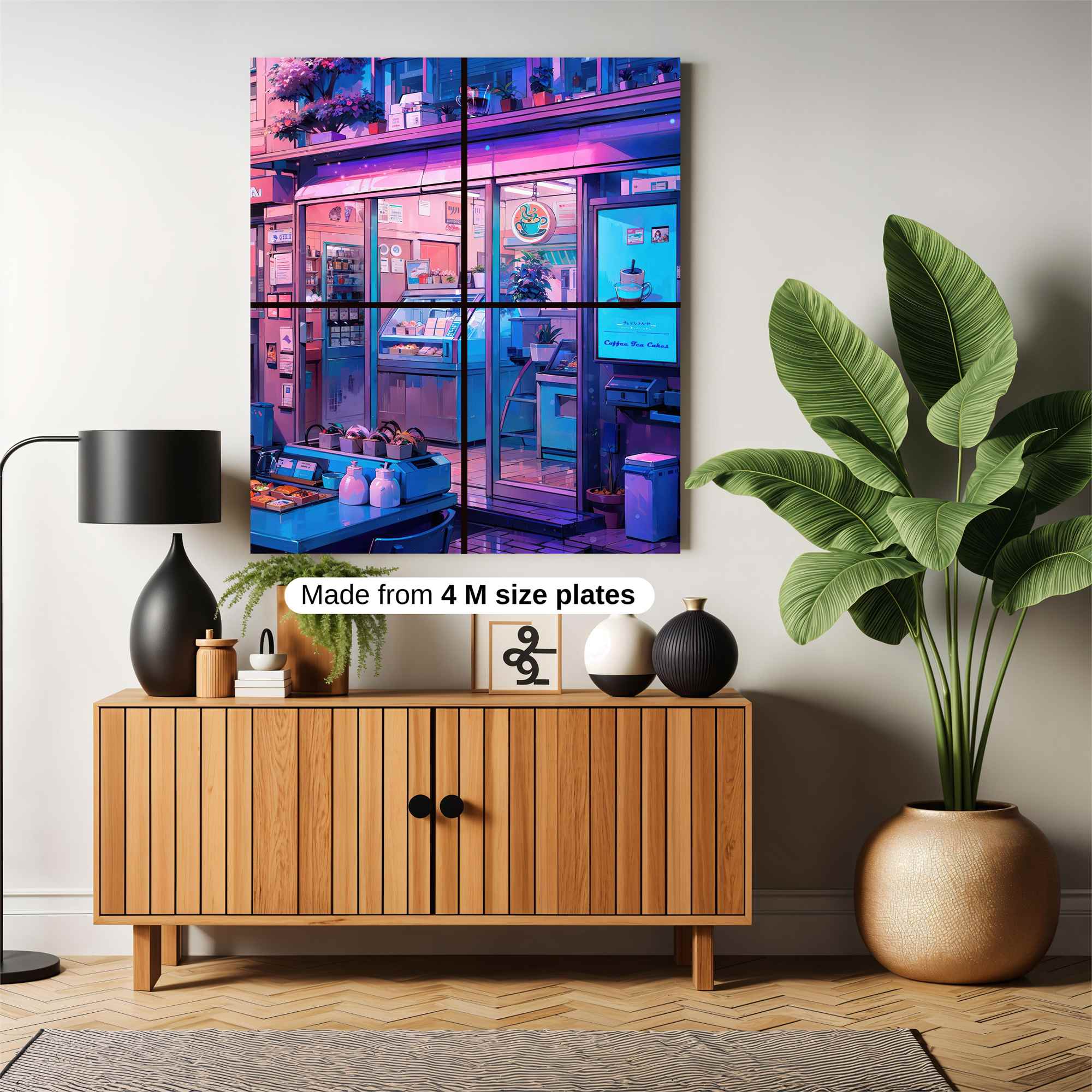 Cafe Dreamscape Safe Wall Magnetic / M