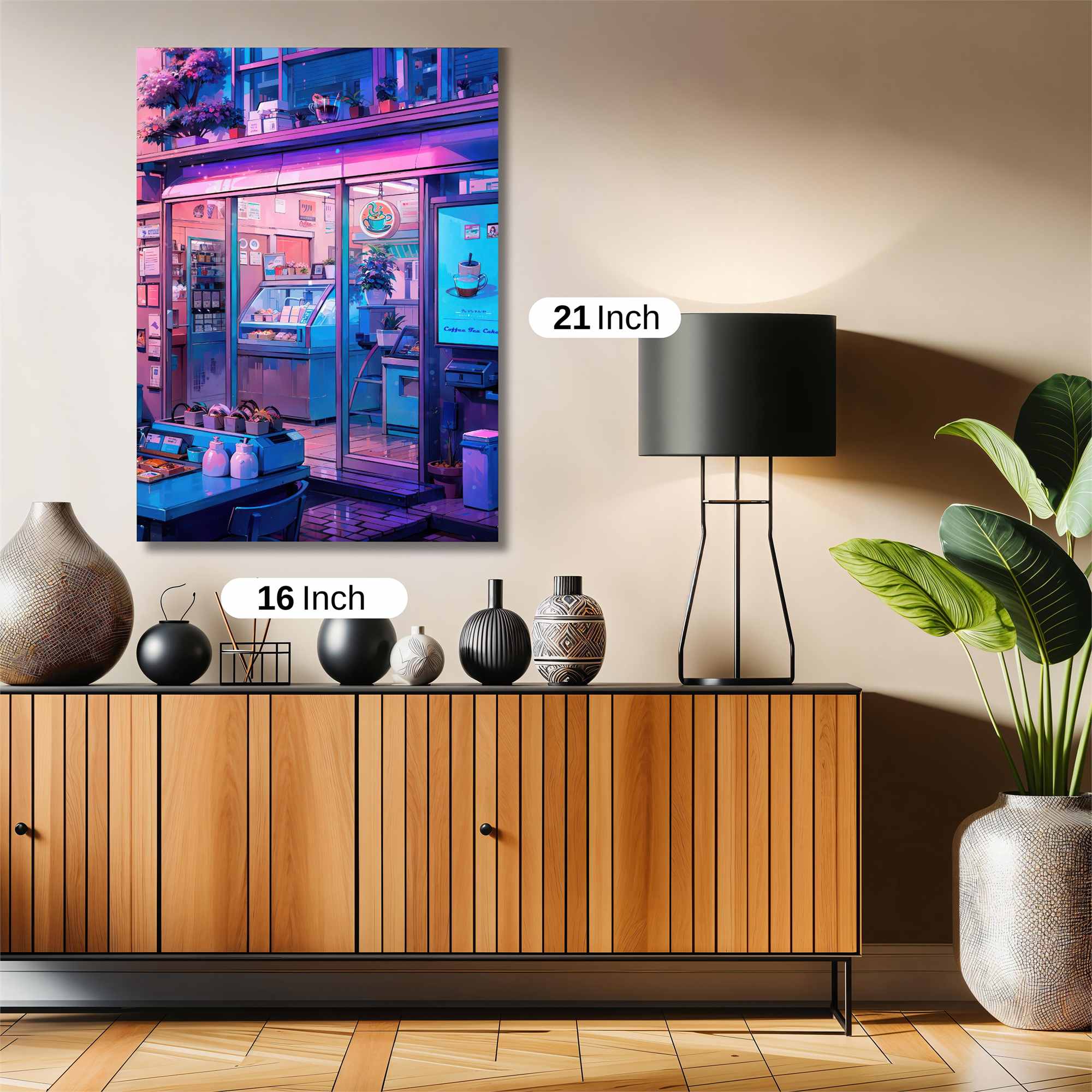 Cafe Dreamscape Safe Wall Magnetic / M