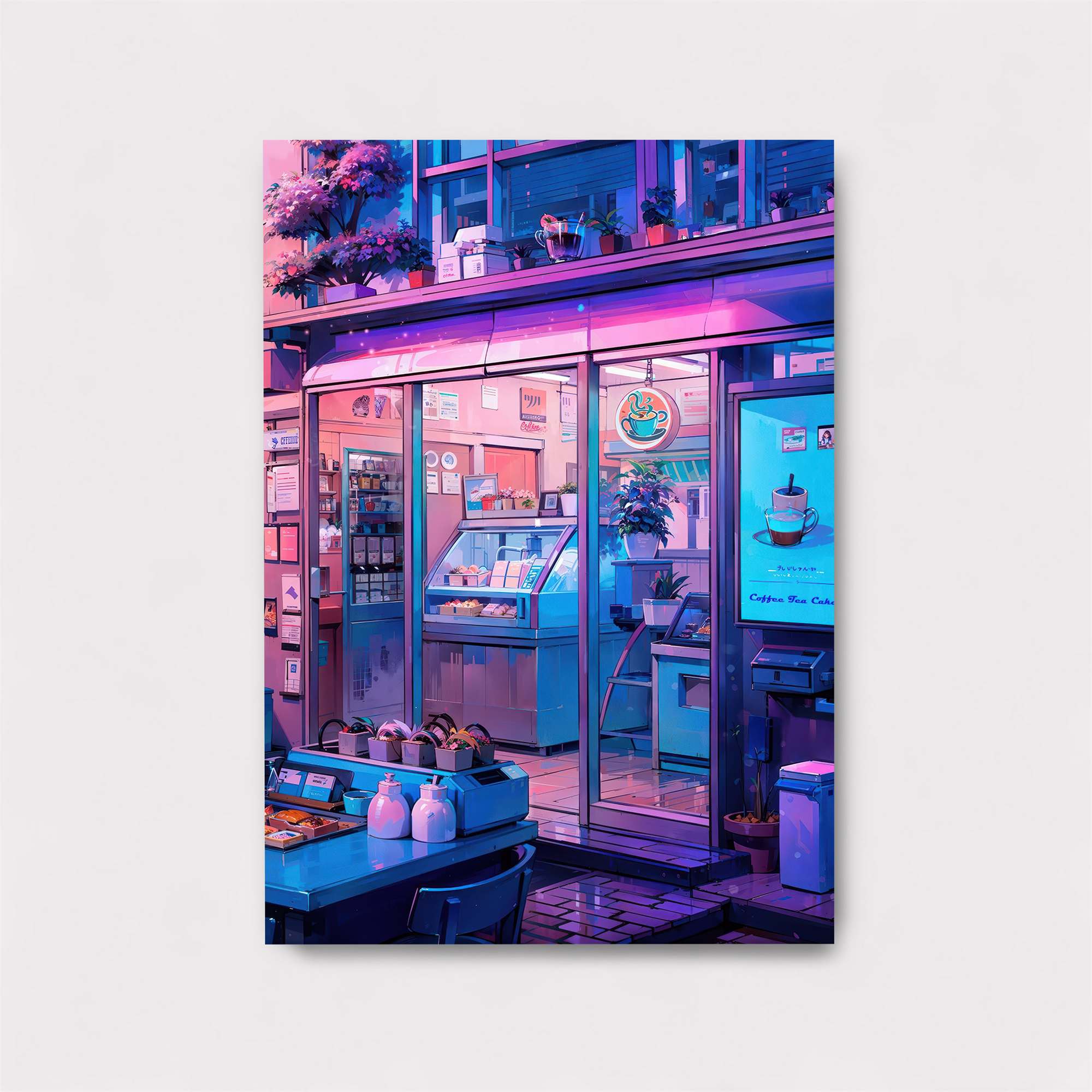 Cafe Dreamscape Safe Wall Magnetic / M