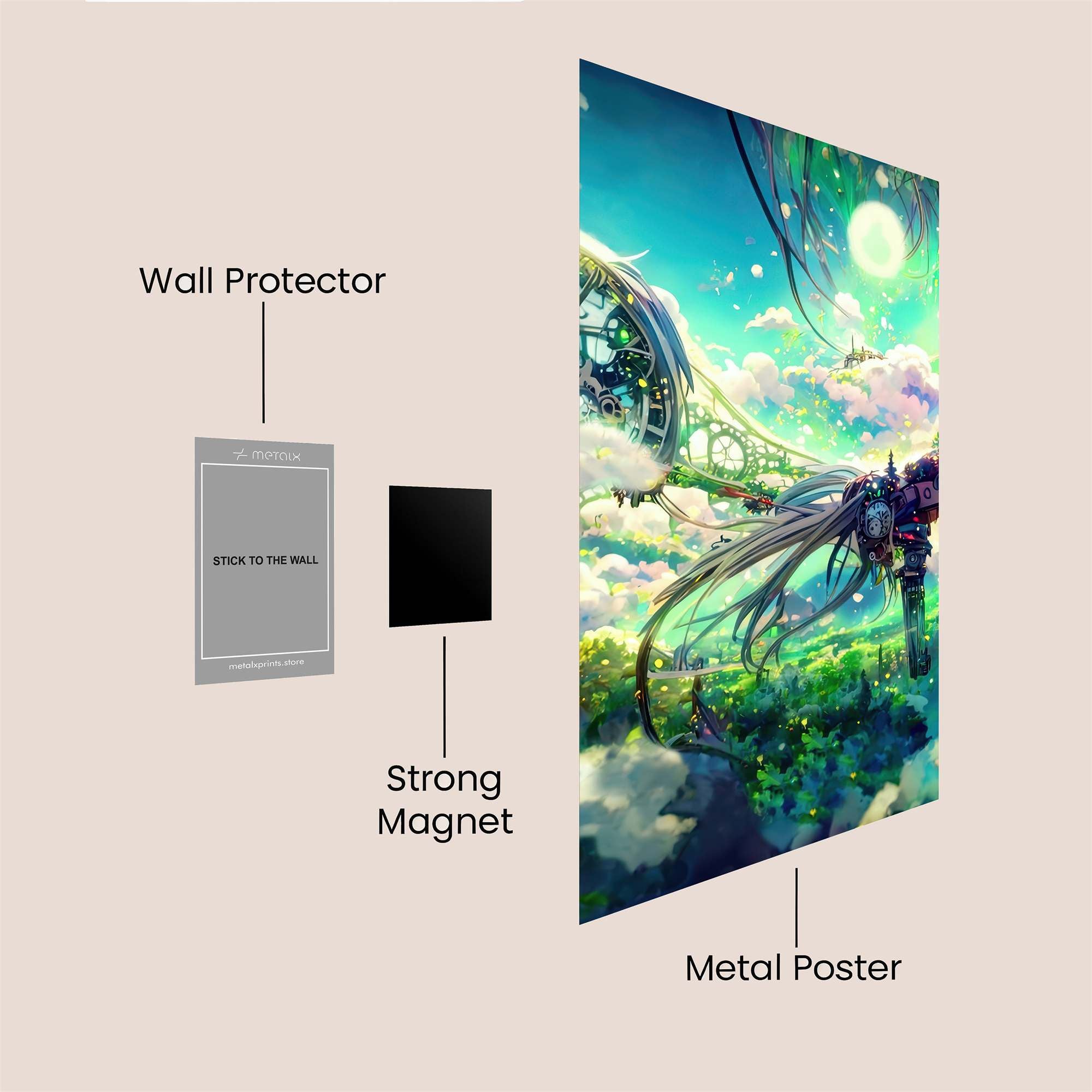 Clockwork Dream Safe Wall Magnetic / M